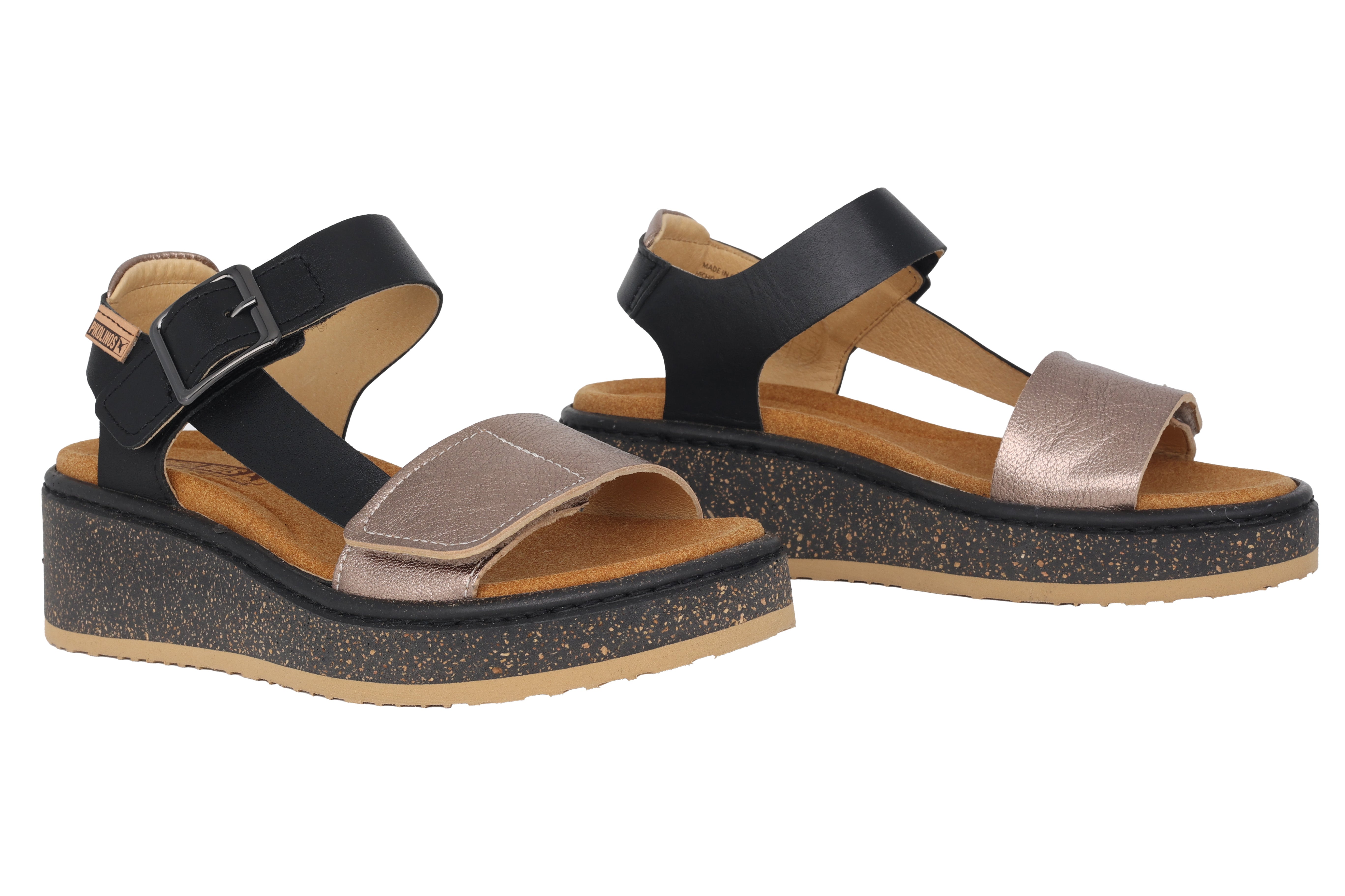 Damensandale 'Alzira' - Schwarz