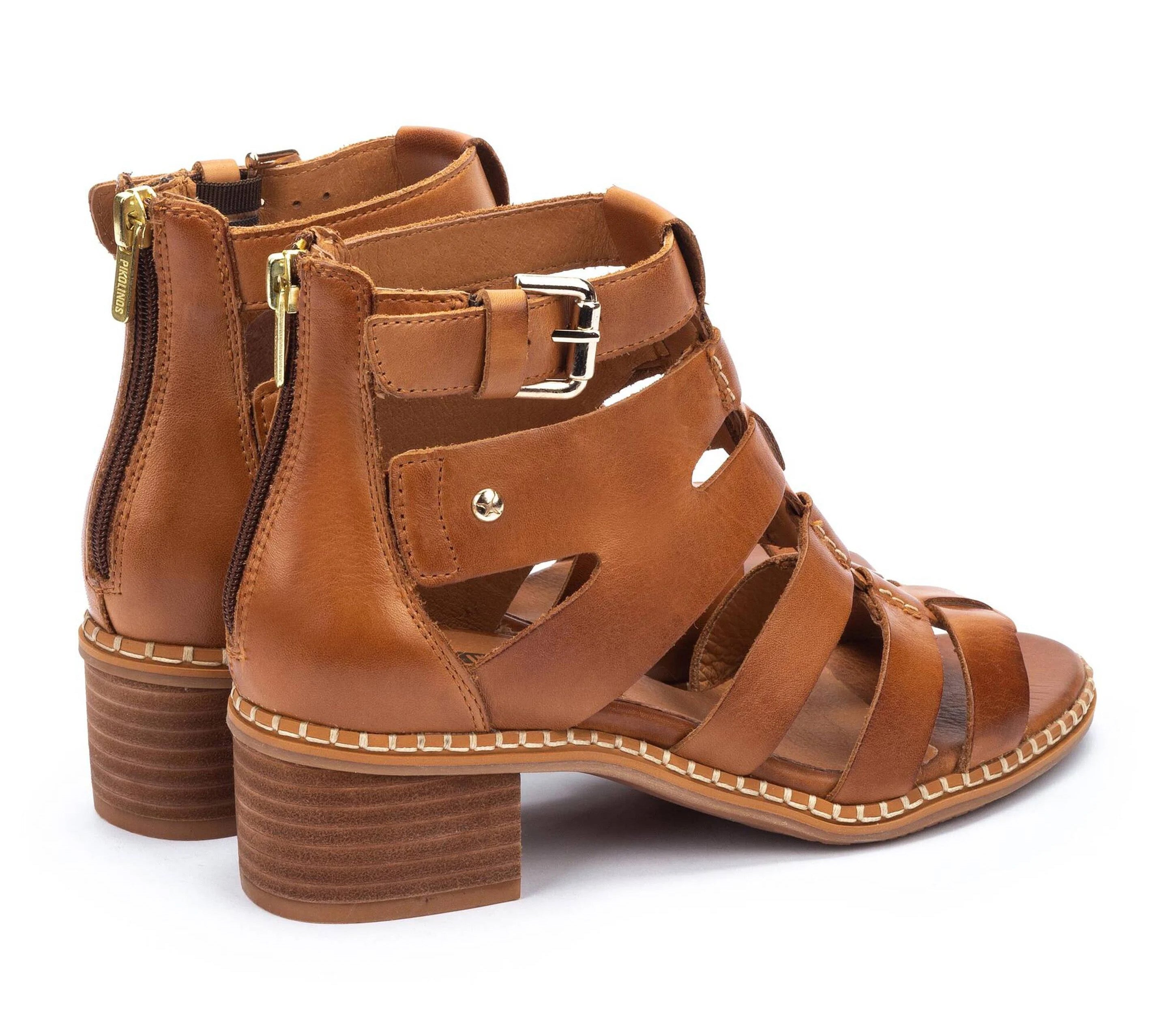 Damensandale 'Blanes' - braun