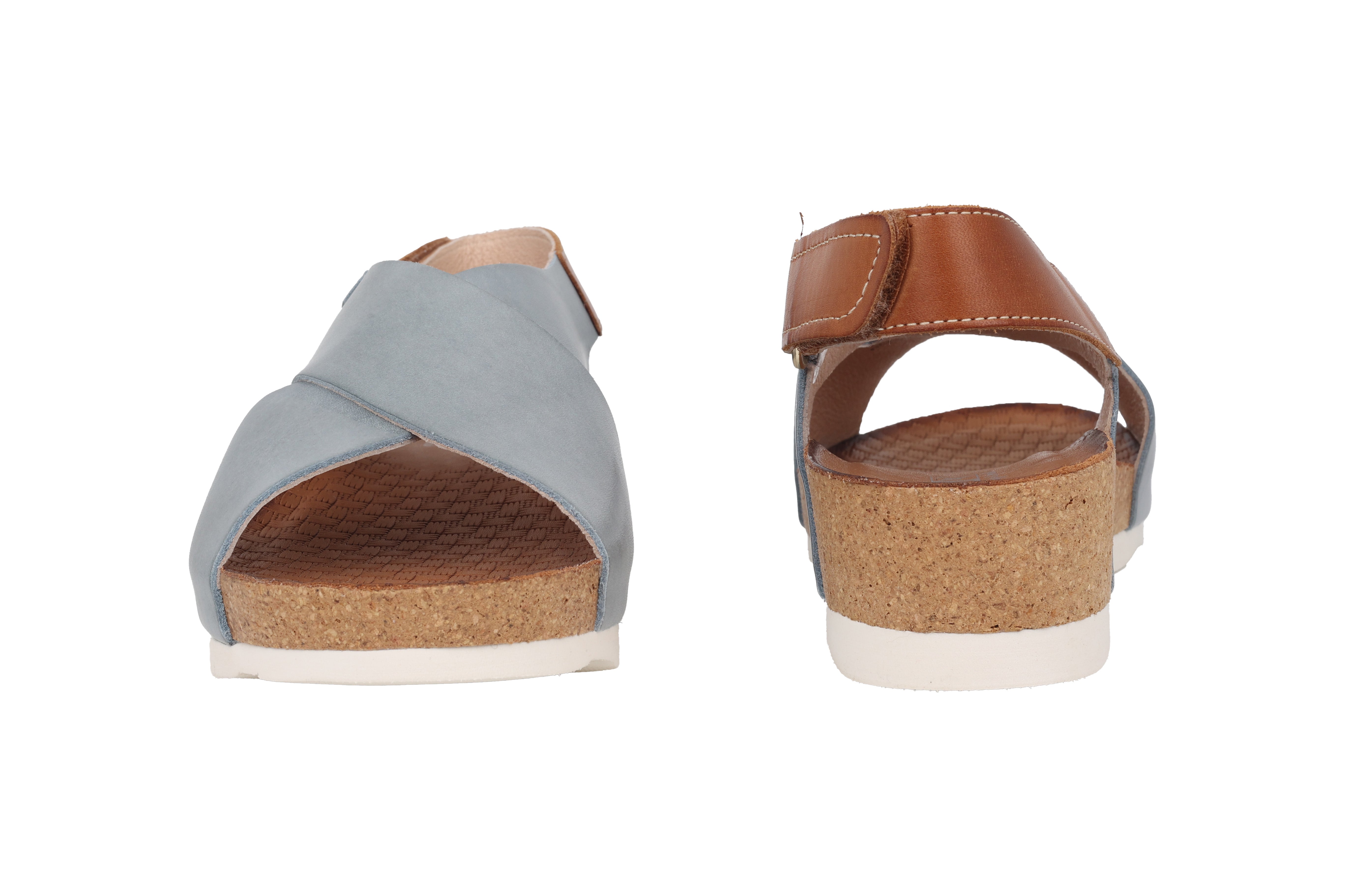 Damessandaal 'Mahon' - Blauw