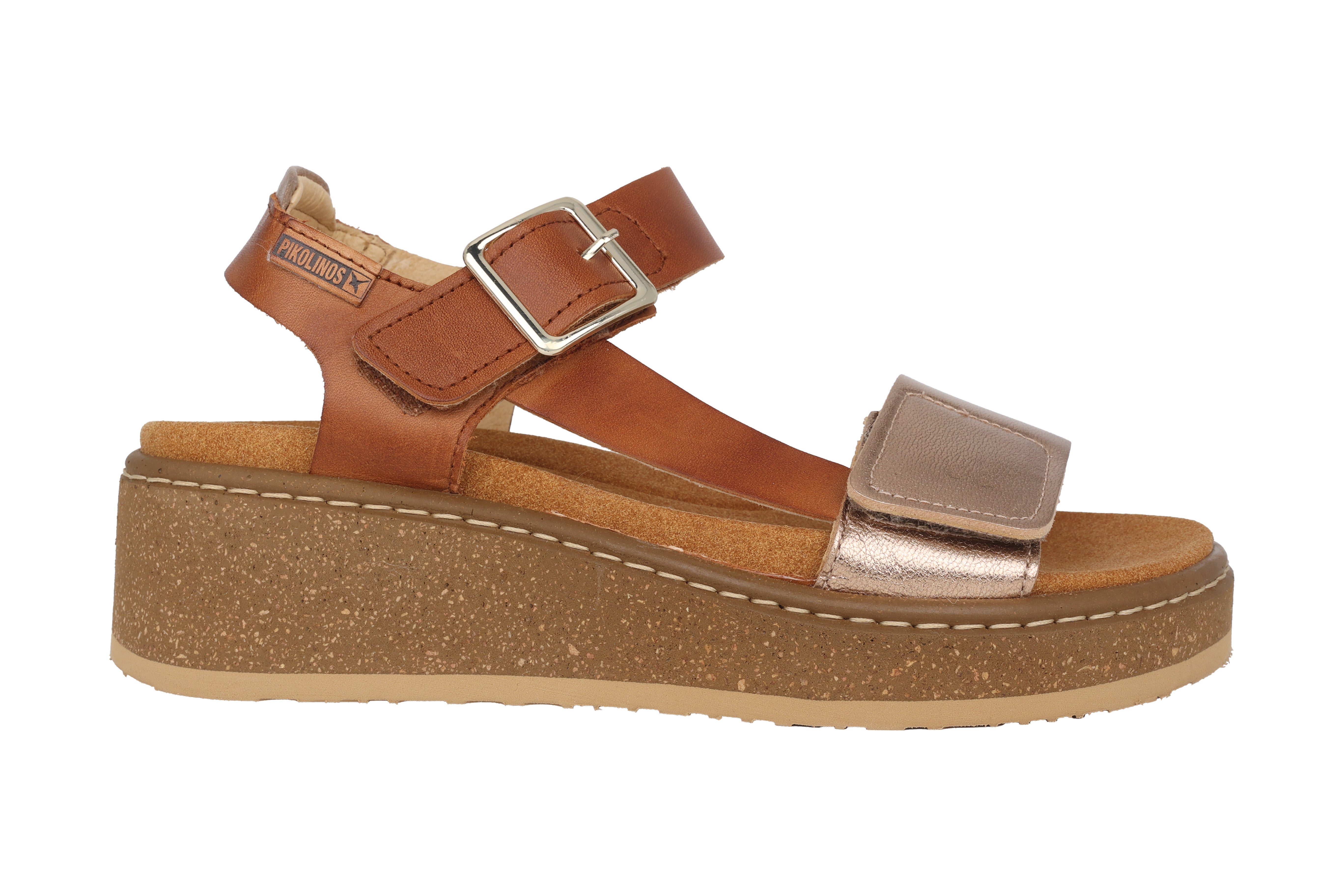 Sandale femme 'Alzira' - marron