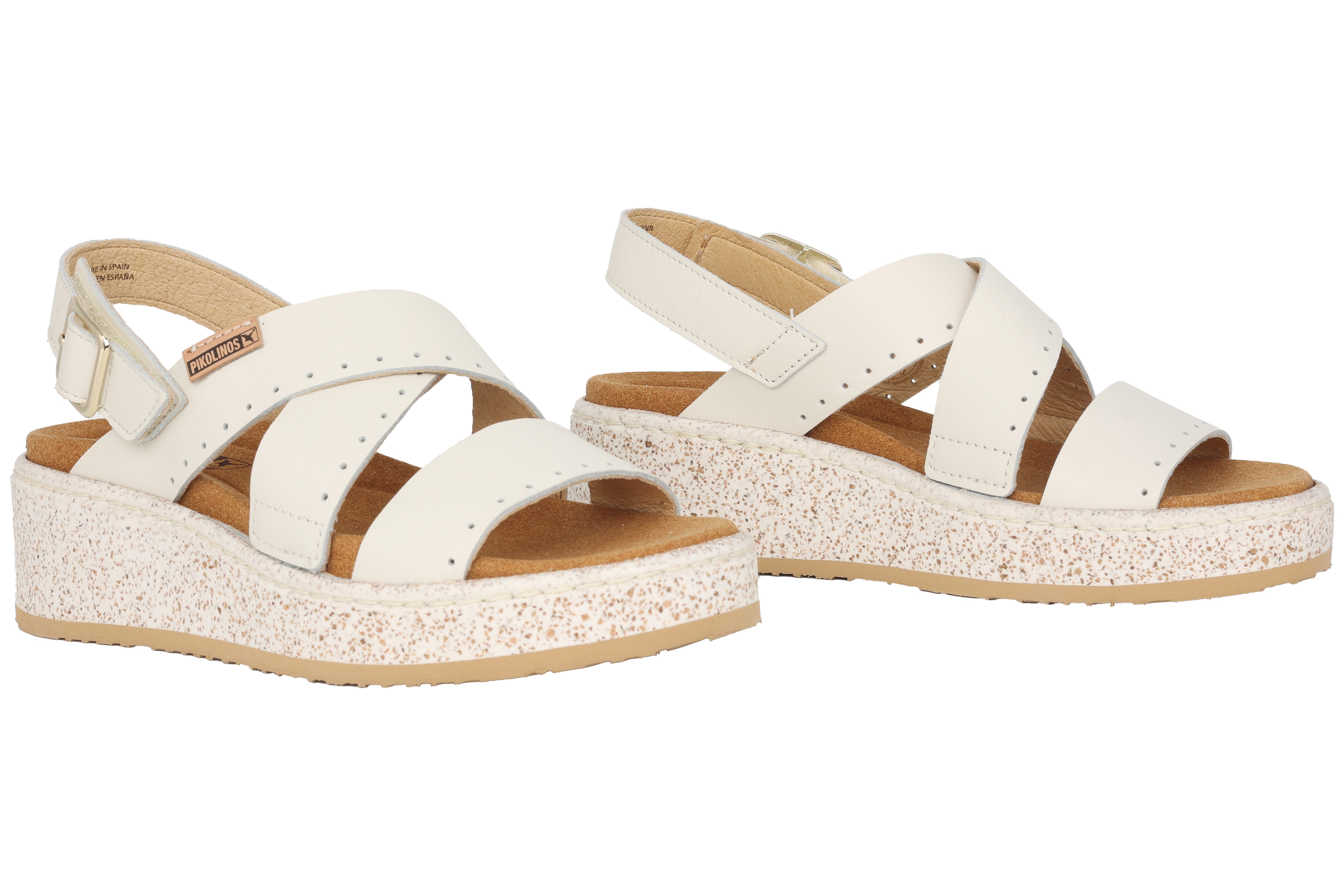 Damessandaal 'Alzira' - gebroken wit