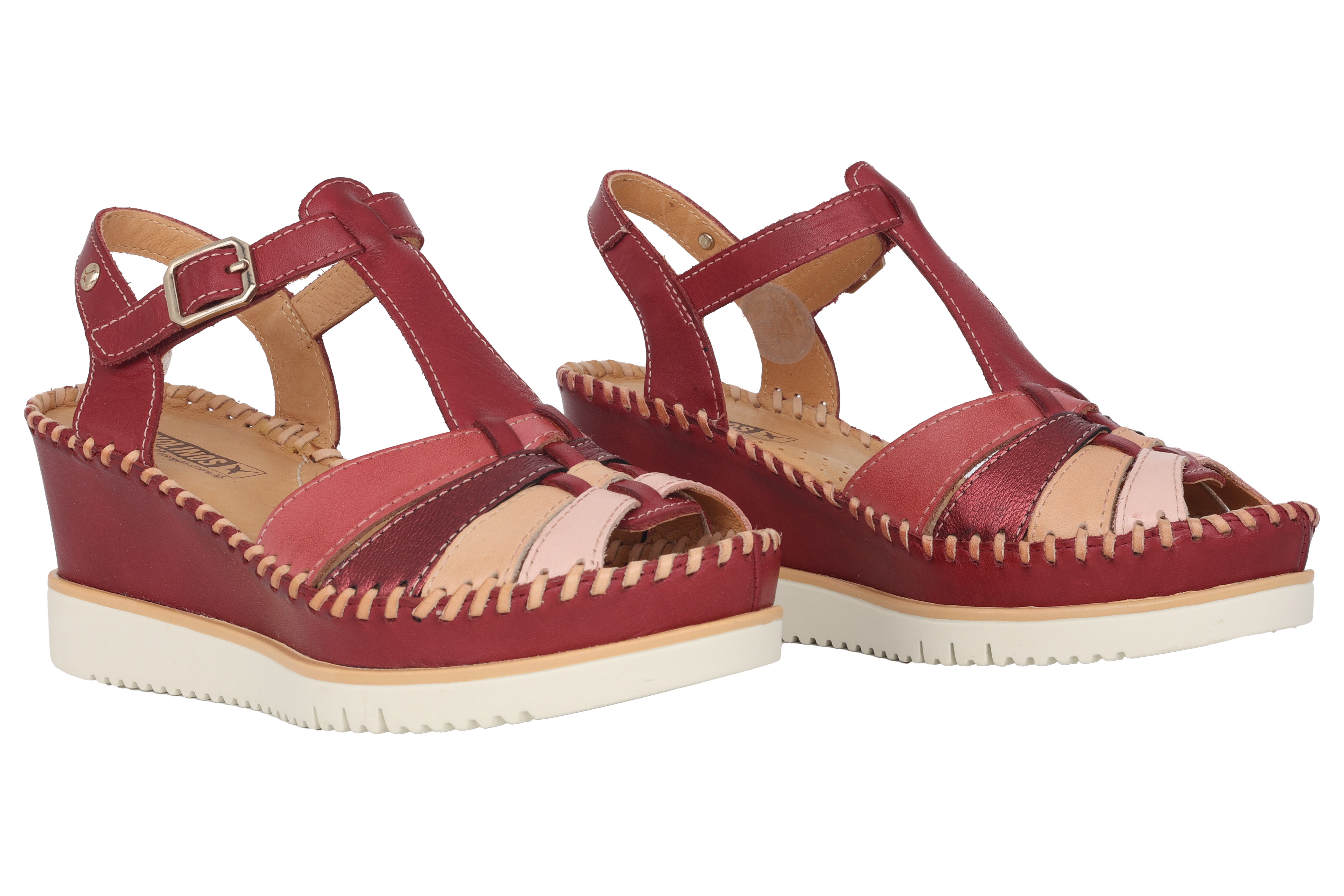 Sandale femme 'Aguadulce' - Rouge