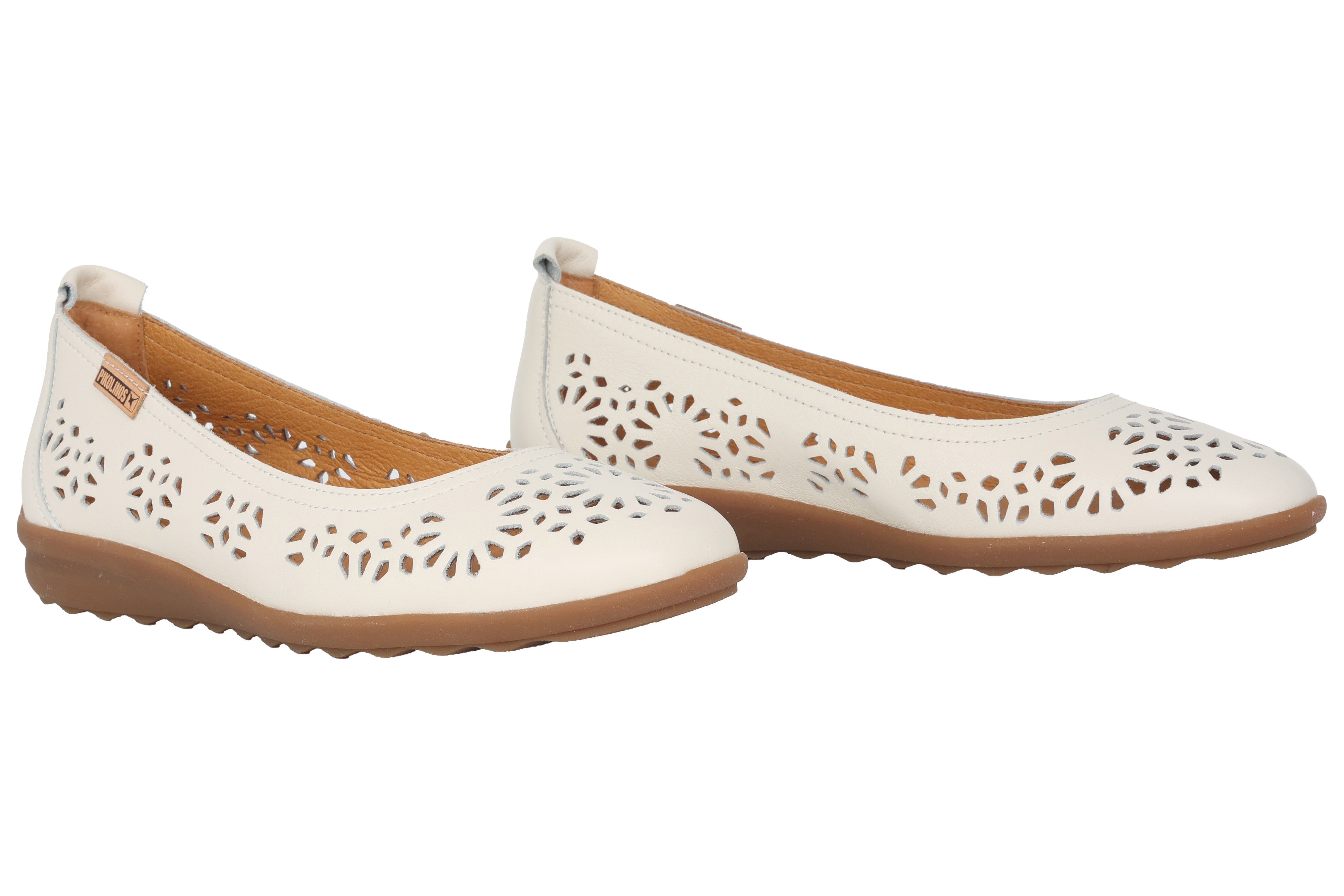 'Alcoi' women's ballerina - off white