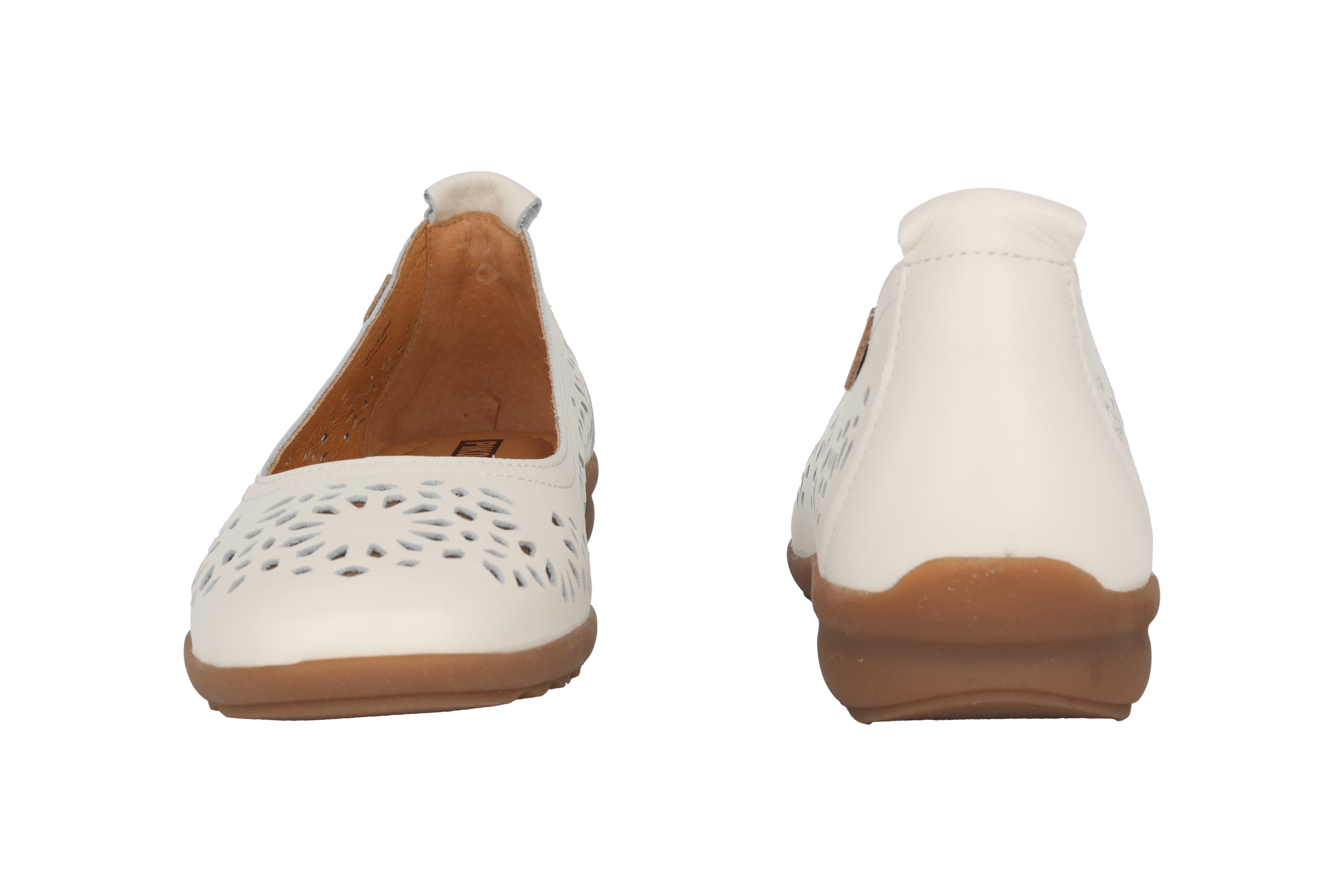 'Alcoi' women's ballerina - off white