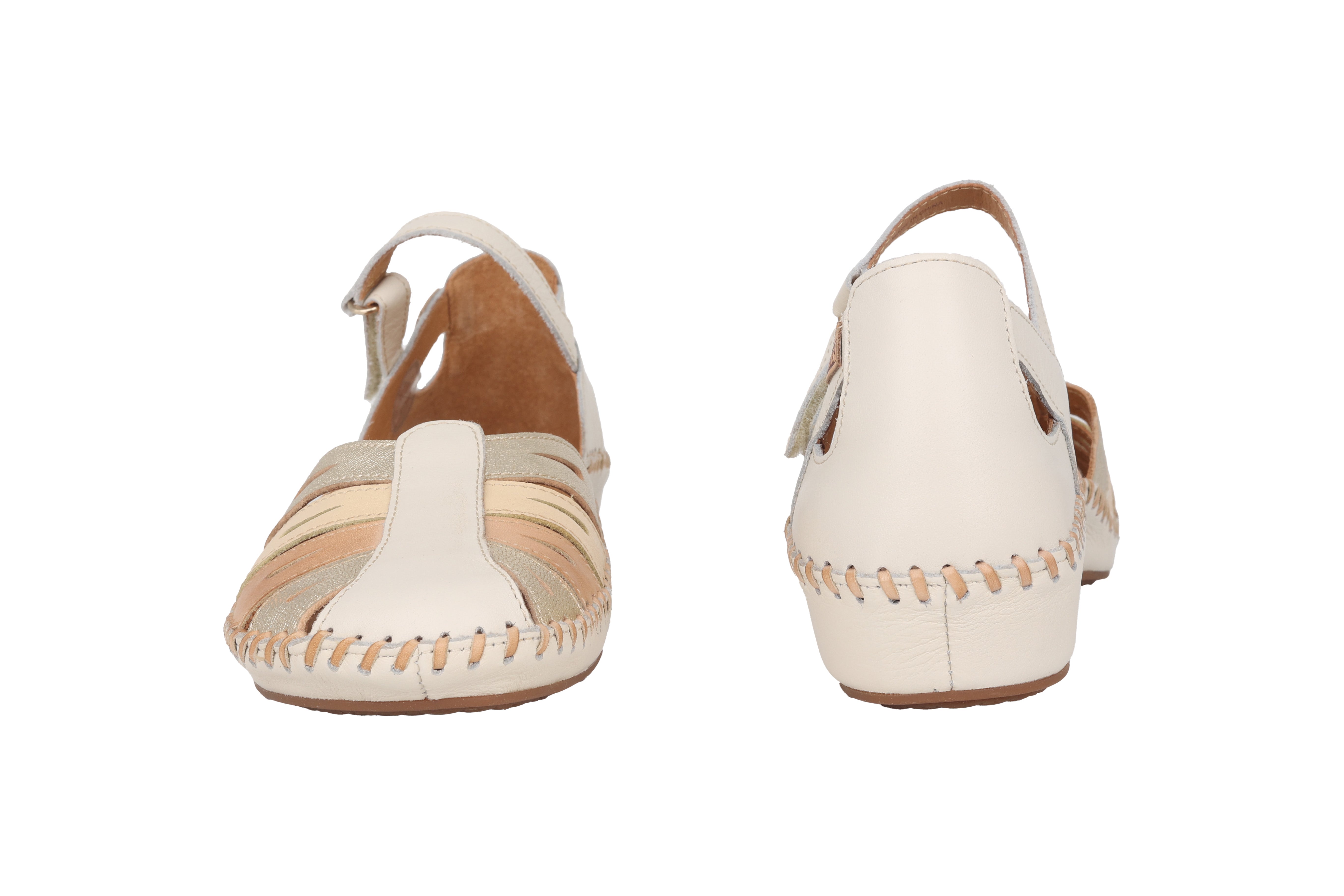 Damessandaal 'Vallarta' - gebroken wit