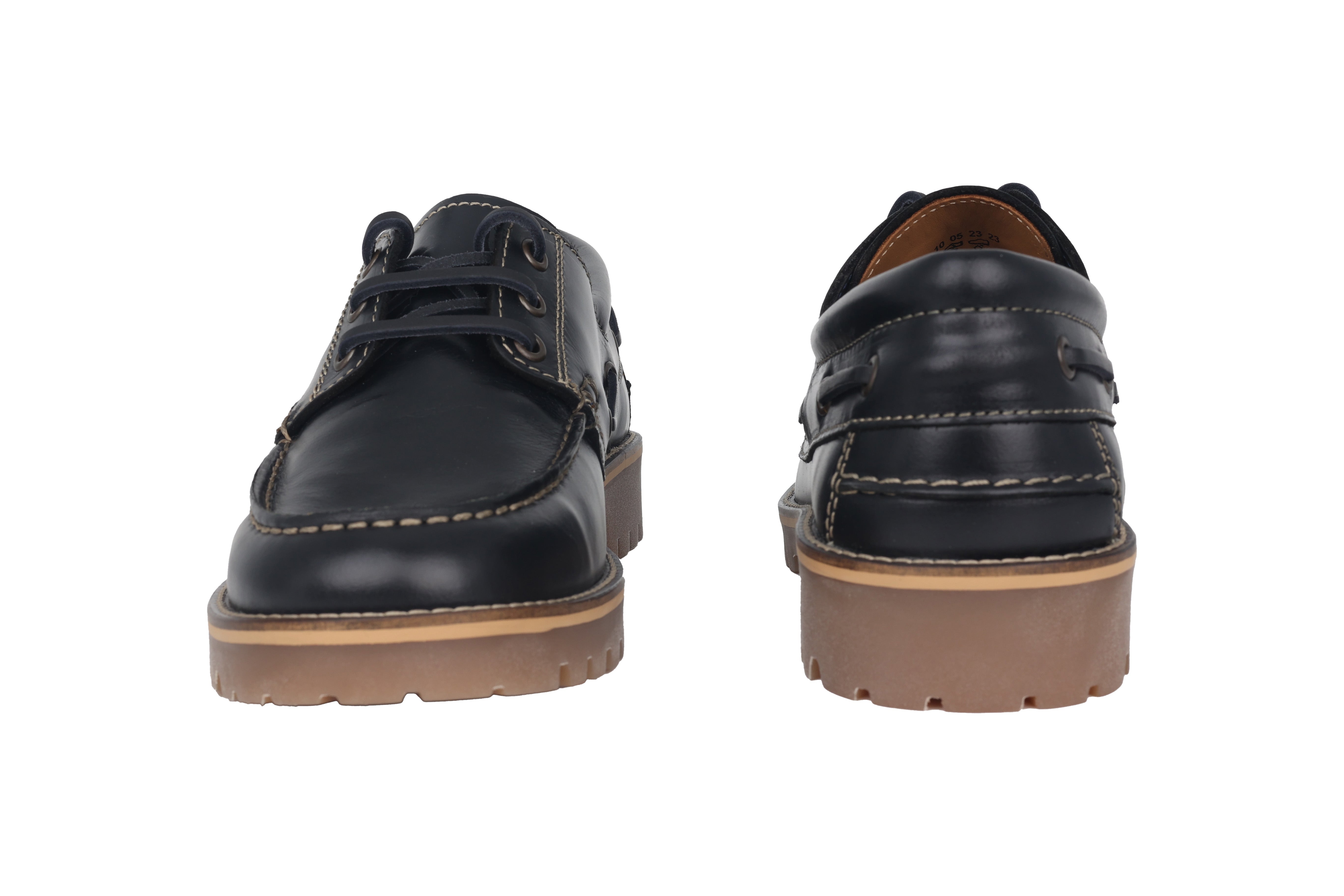 '1121.10.05' herre bådsko - blå