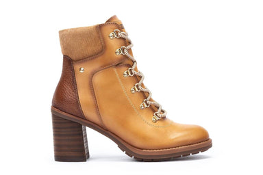 Dames enkellaars 'Pompeya' - Bruin amandel - ChaplinshoesDames enkellaars 'Pompeya' - Bruin amandel Pikolinos