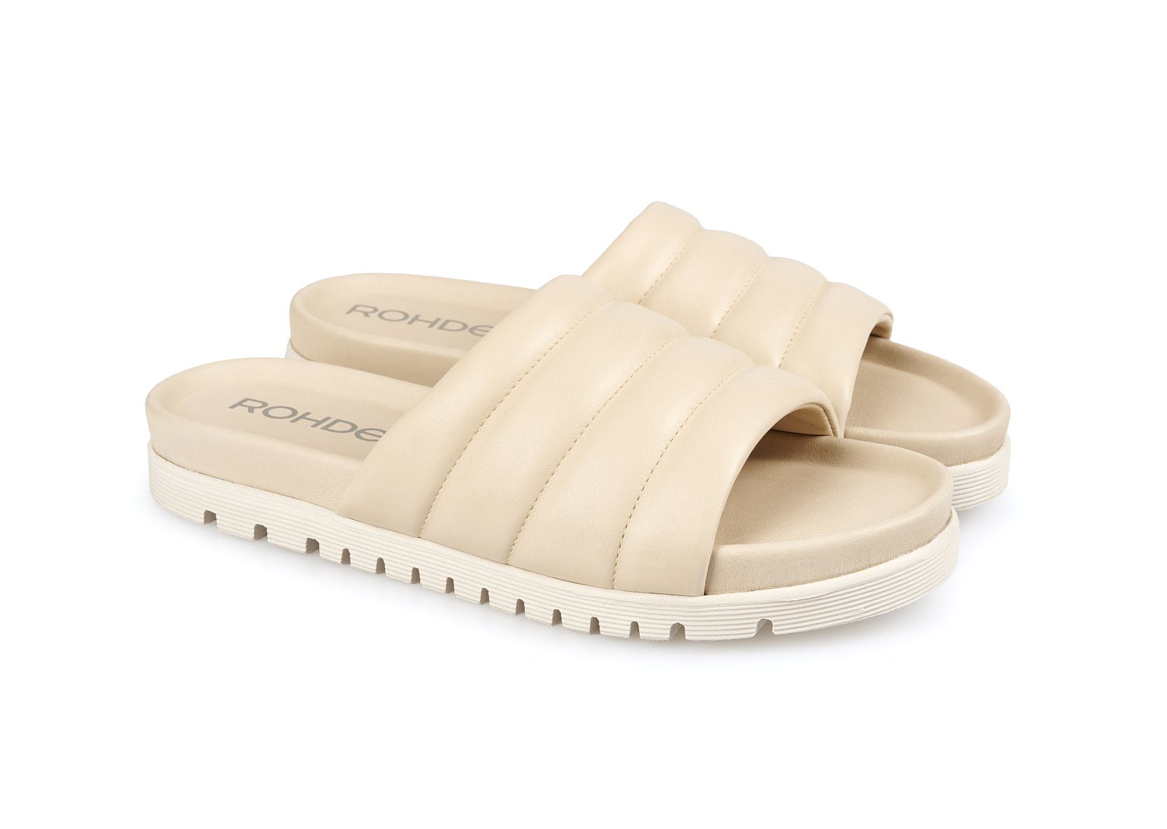 'Ponza' women's slide sandal - begie - Chaplinshoes'Ponza' women's slide sandal - begieRohde