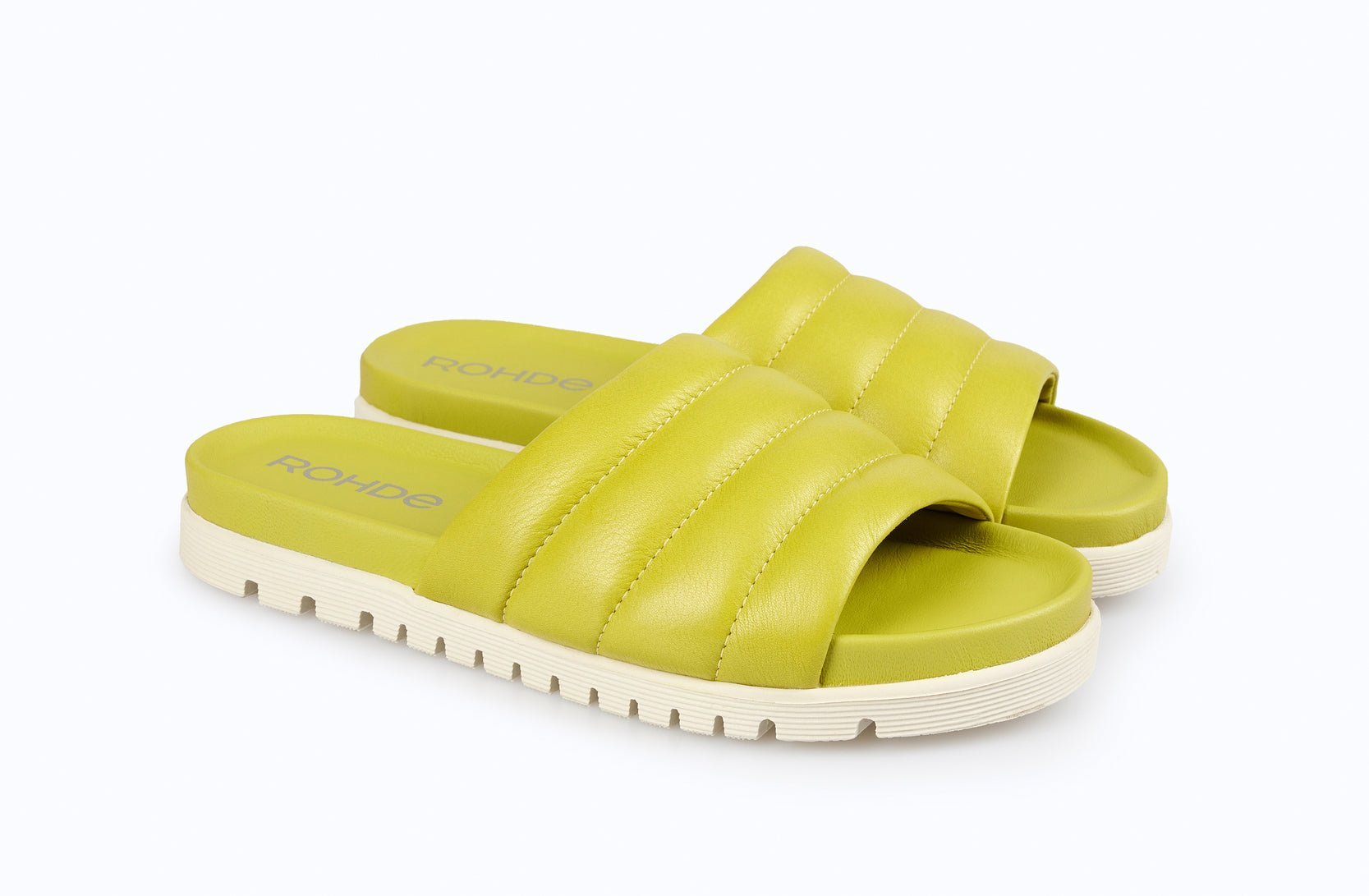 'Ponza' women's slide sandal - green - Chaplinshoes'Ponza' women's slide sandal - greenRohde
