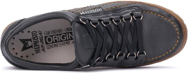 'Rainbow' heren veterschoen - zwart - Chaplinshoes'Rainbow' heren veterschoen - zwartMephisto