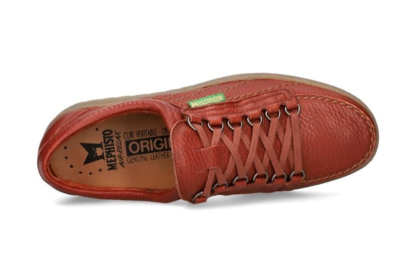 Scarpa stringata da uomo 'Rainbow - mephisto originals' - Rosso - ChaplinshoesScarpa stringata da uomo 'Rainbow - mephisto originals' - RedMephisto