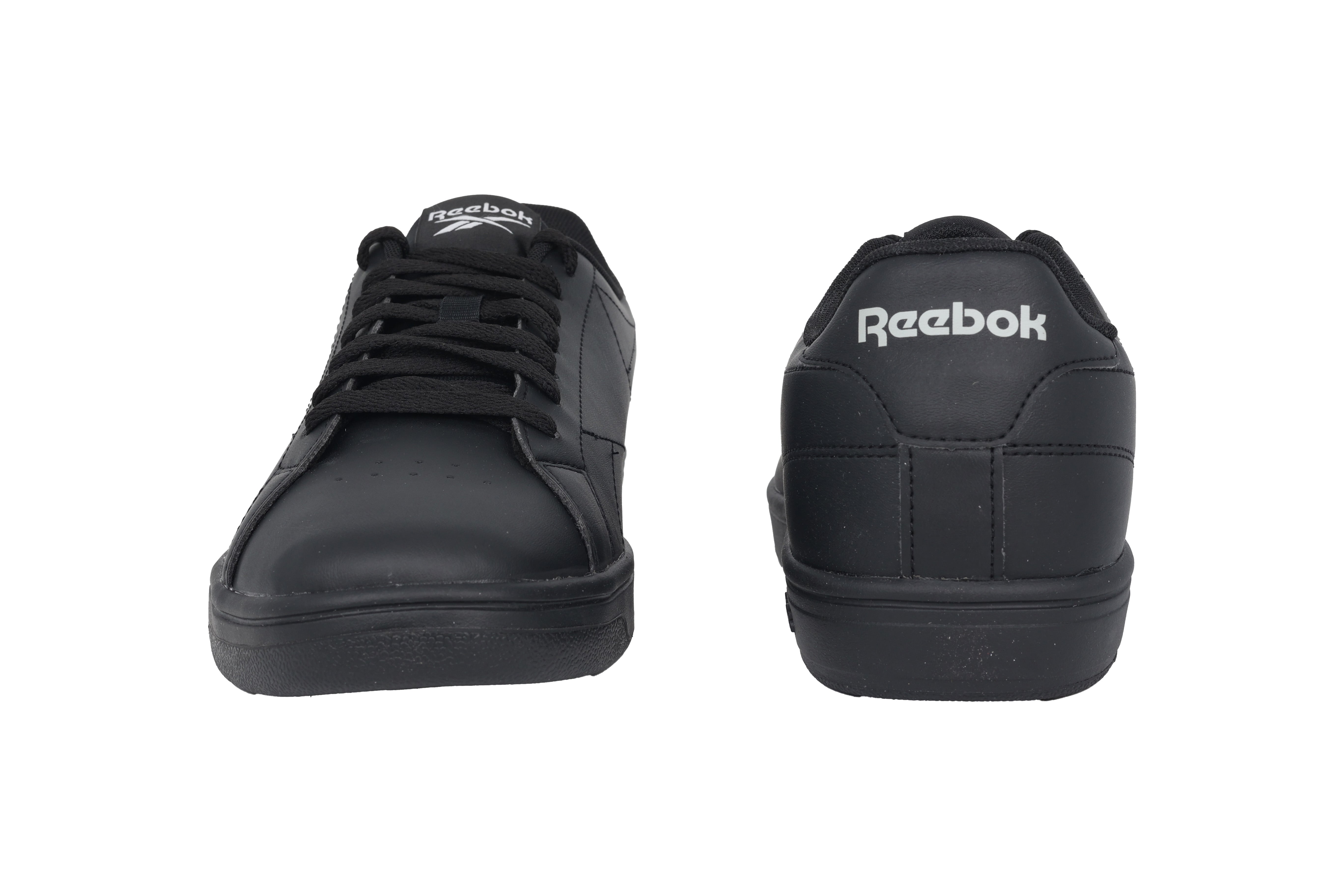 Baskets pour hommes 'Court Clean' - Noir