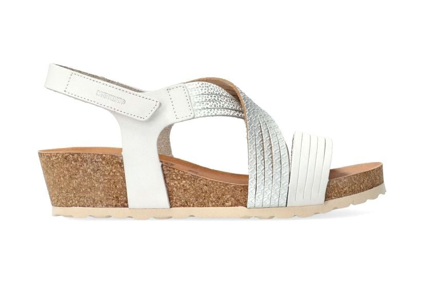 Dámské sandály 'Renza' - bílé - ChaplinshoesDámský sandál 'Renza' - bílý Mephisto