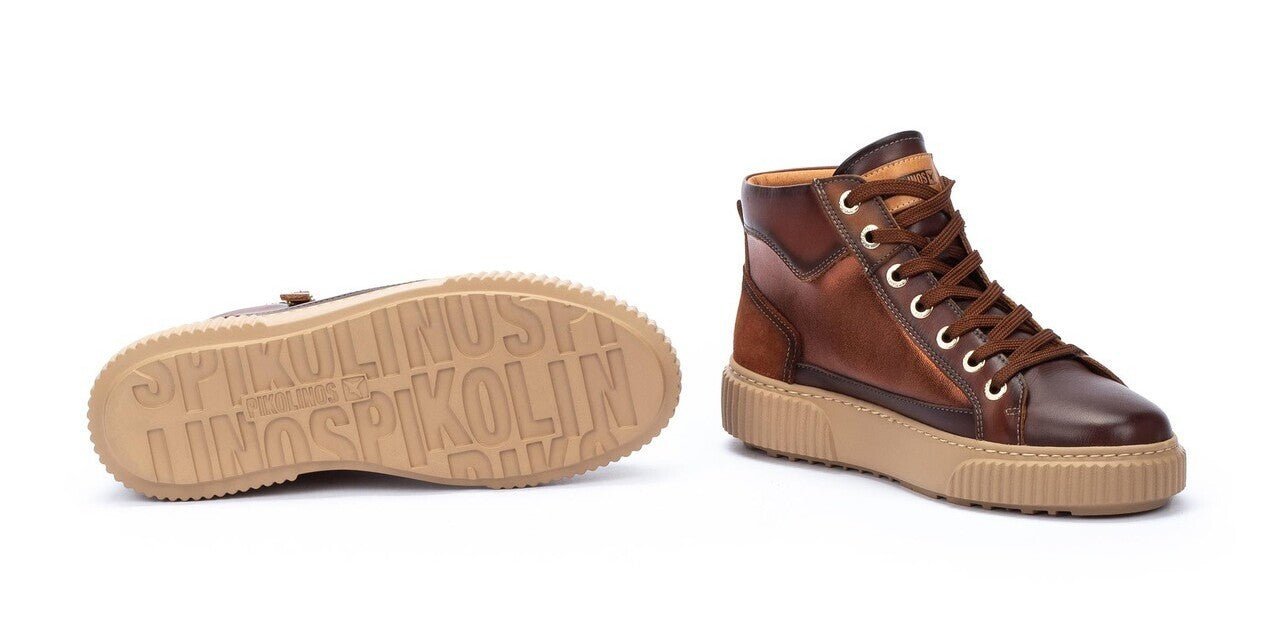 'Riells' women's sneaker boot - Dark brown - Chaplinshoes'Riells' women's sneaker boot - Dark brownPikolinos