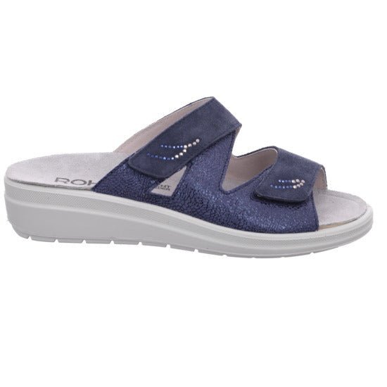 'Rivella' women's slide sandal - blue - Chaplinshoes'Rivella' women's slide sandal - blueRohde