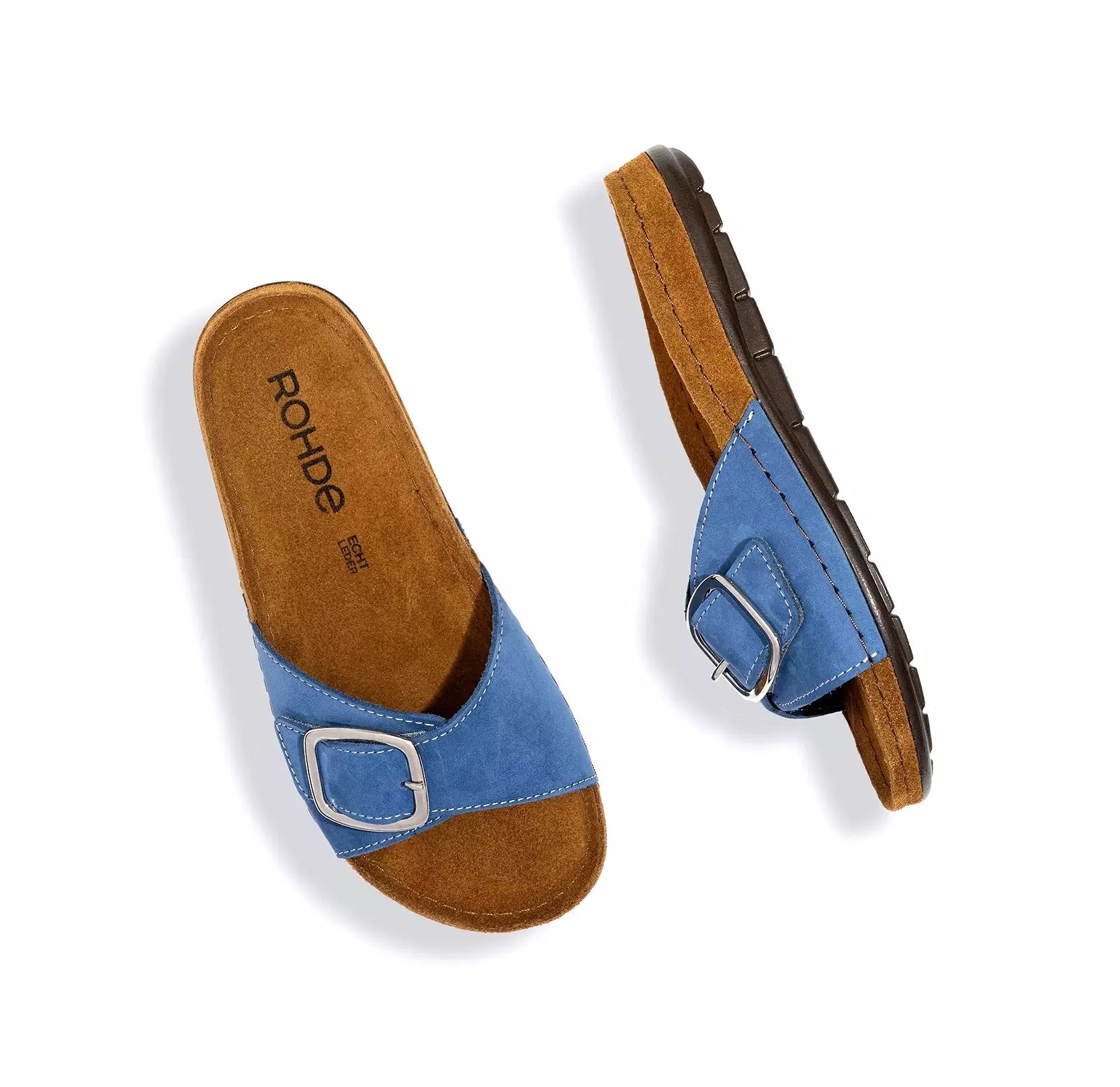 'Rodigo - D' women's slide sandal - blue - Chaplinshoes'Rodigo - D' women's slide sandal - blueRohde
