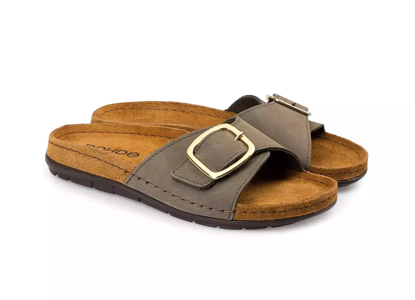 'Rodigo - D' women's slide sandal - green - Chaplinshoes'Rodigo - D' women's slide sandal - greenRohde