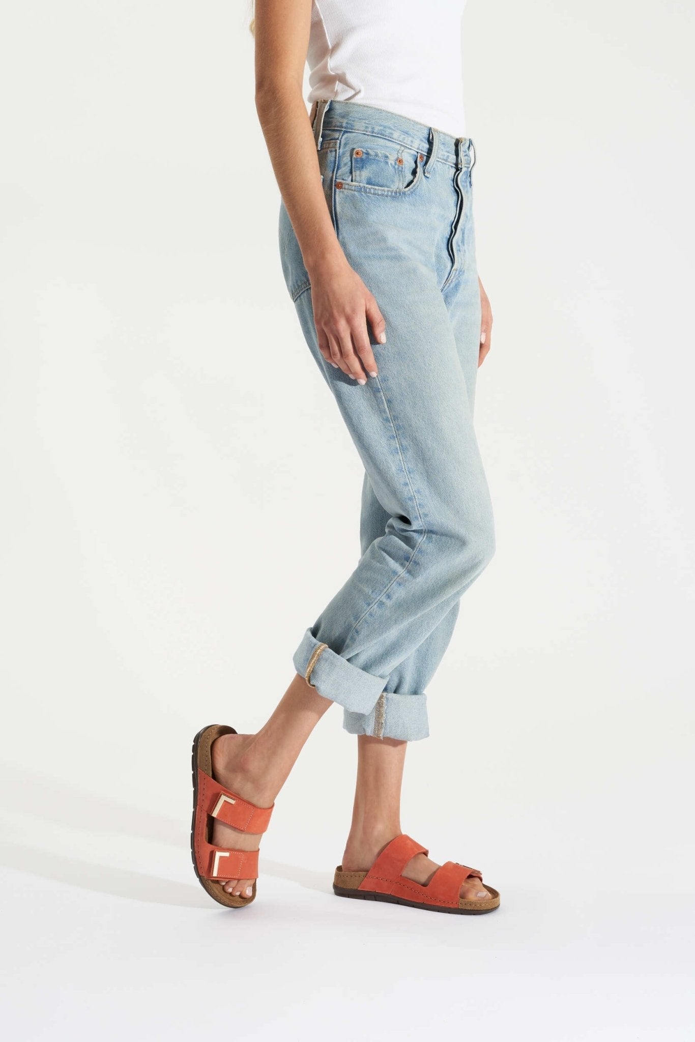 Sandalo slide da donna 'Rodigo' - arancione - ChaplinshoesSandalo scorrevole da donna "Rodigo" - arancioneRohde