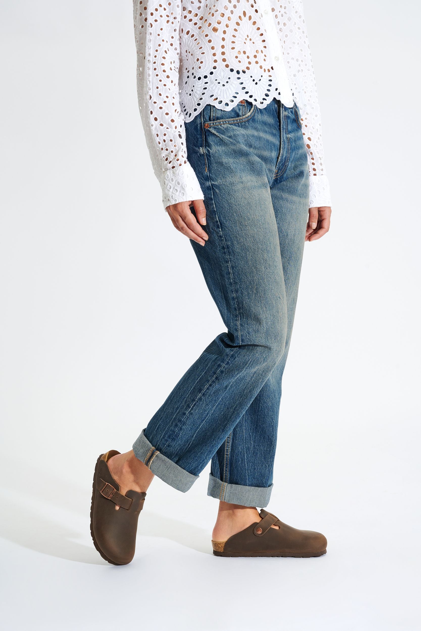 Zoccolo outdoor da donna "Alba" - marrone