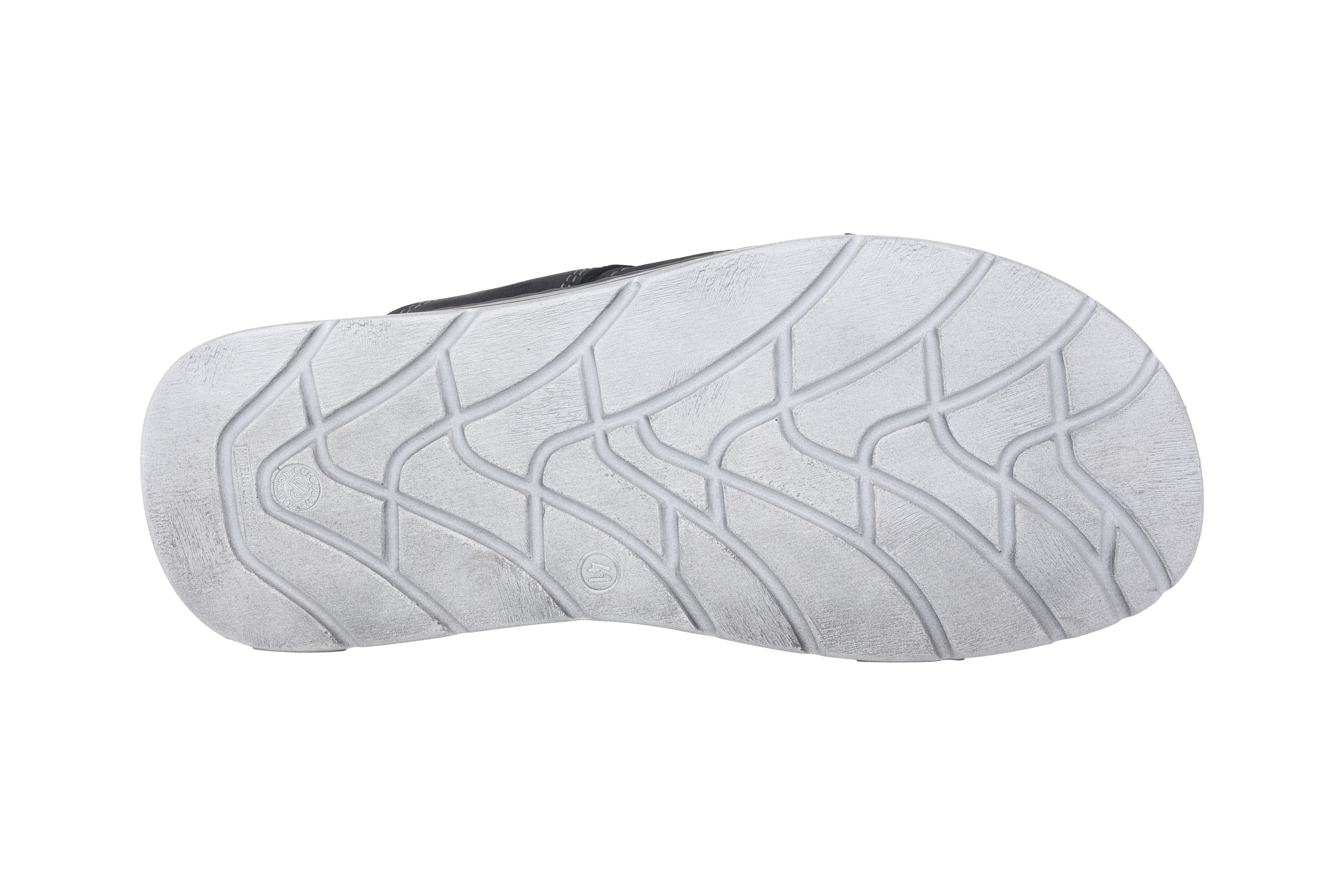 Sandalo slide da uomo 'Brunello' - Nero