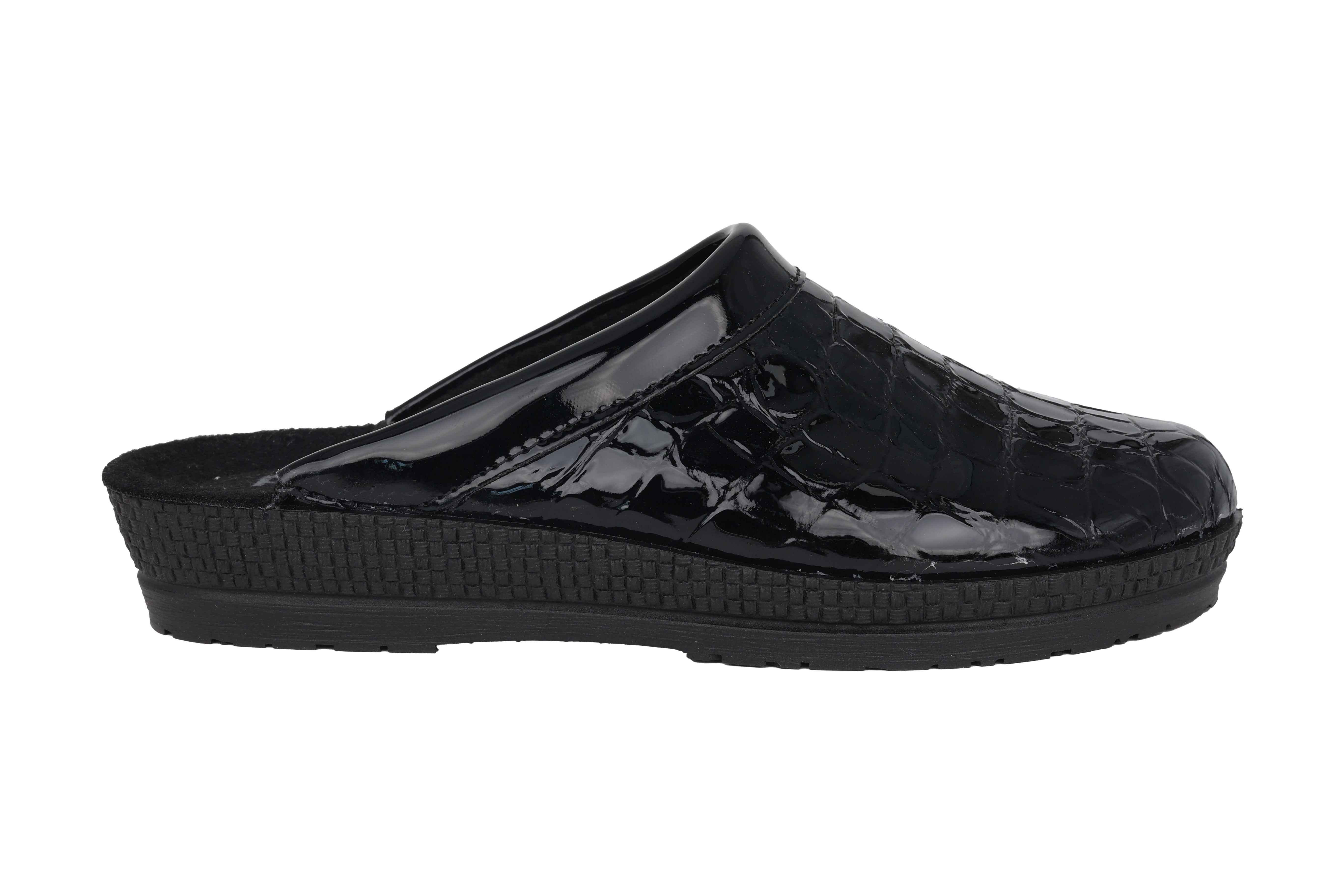 Chausson d'intérieur pour femme 'Neustadt-D' - noir