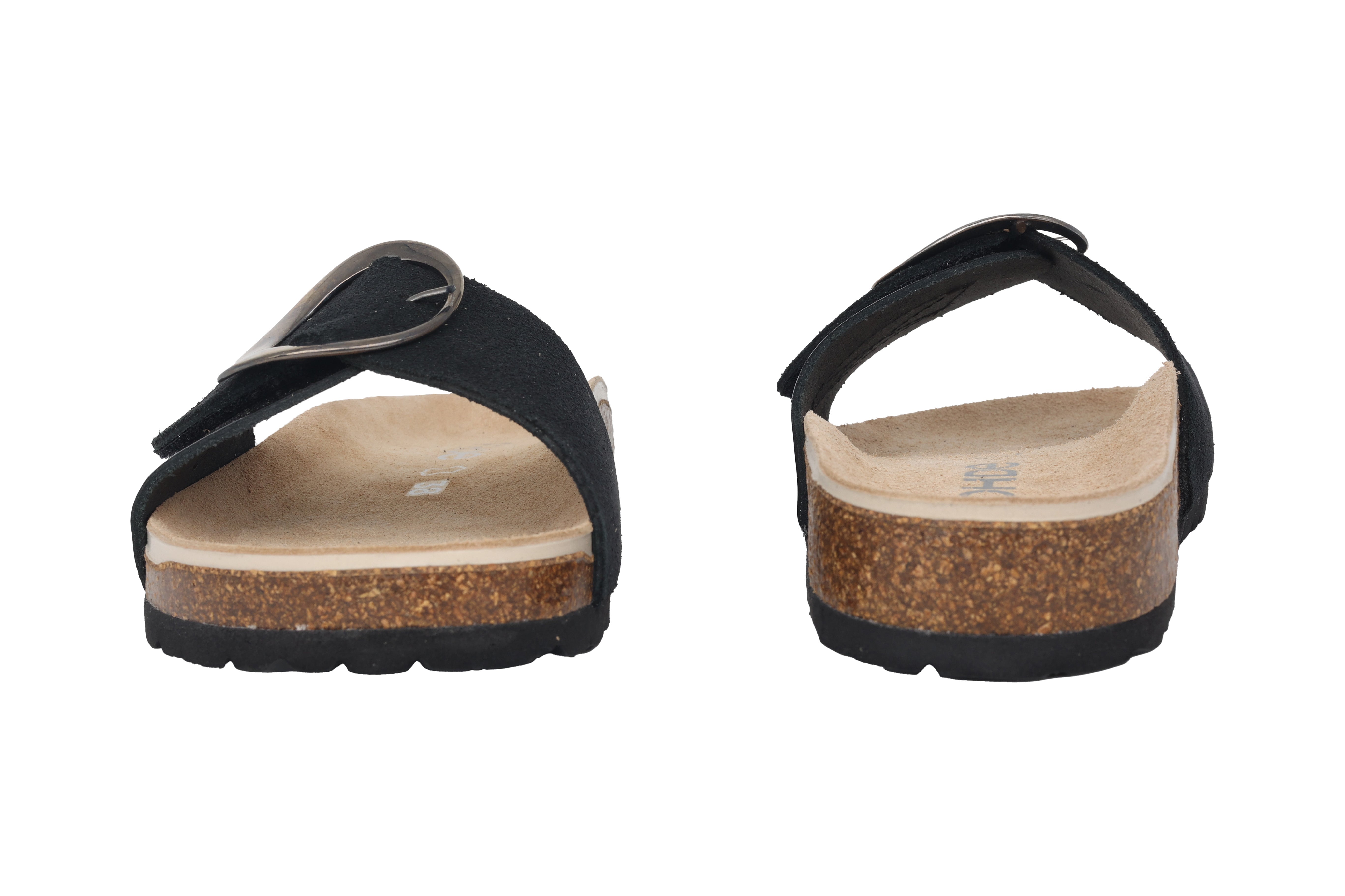 Sandale à enfiler pour femme 'Elba' - Noir