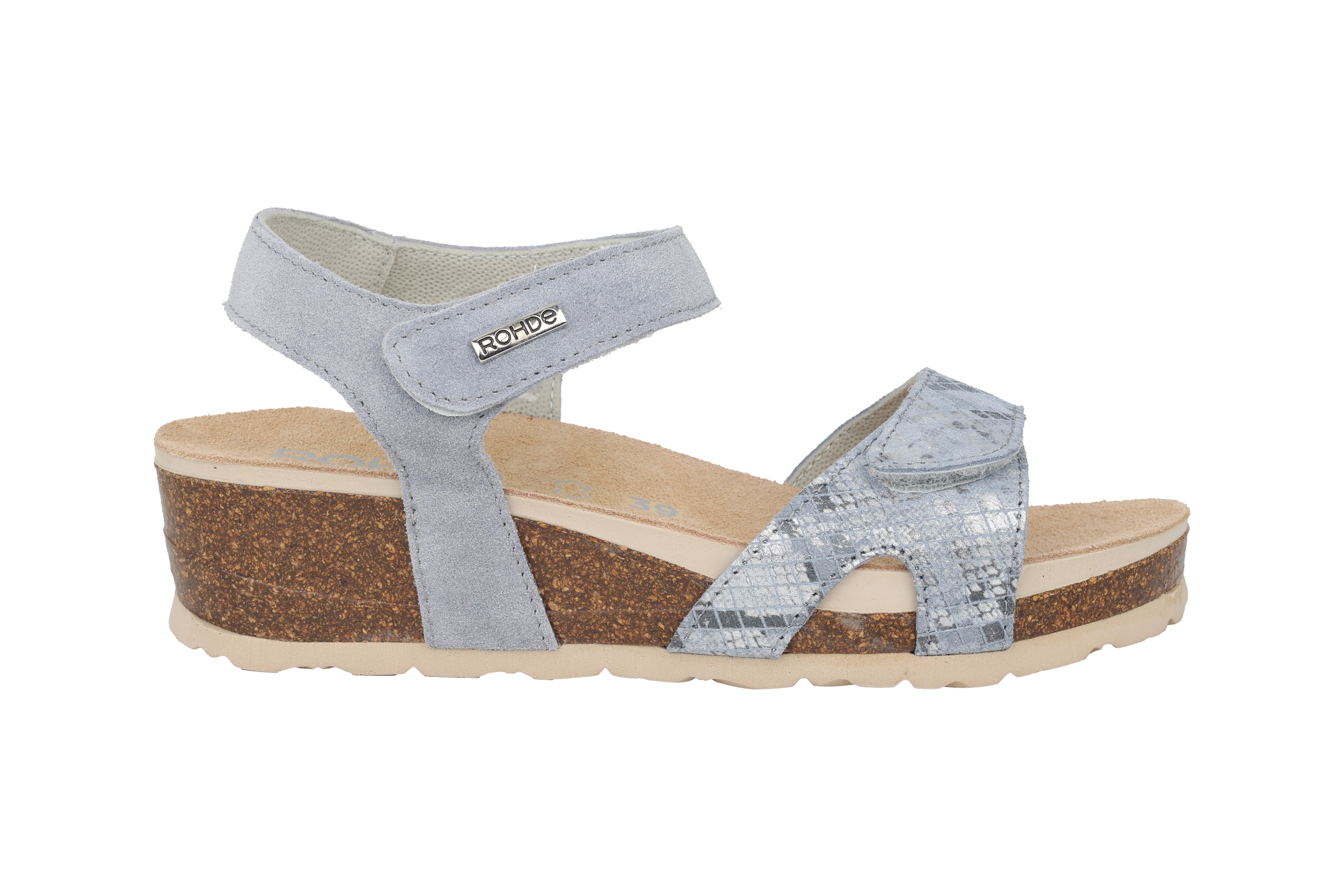 Damessandaal 'Elba' - Blauw