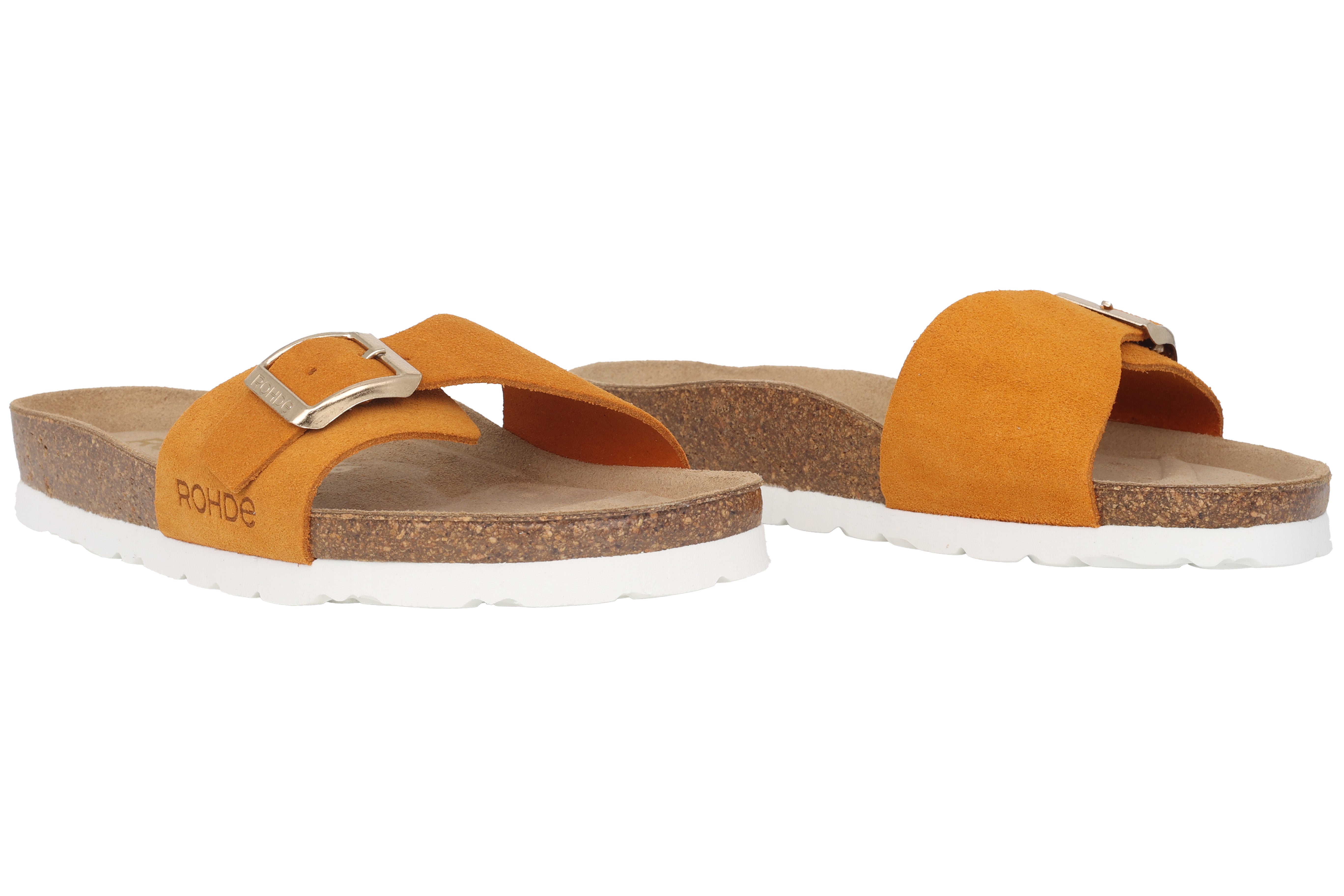 'Alba' wwomen's utomhus mule rutschkana sandal - Orange