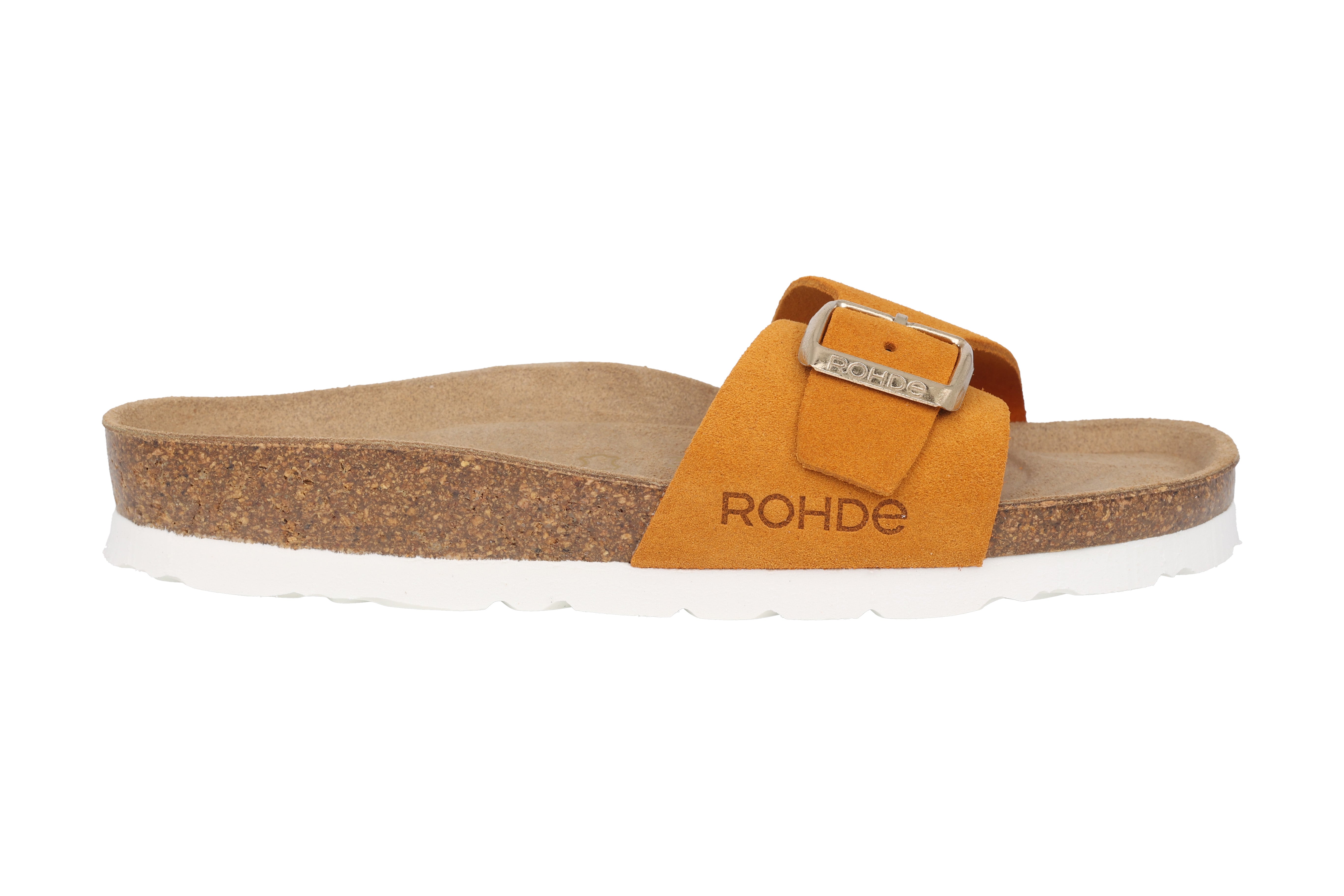 'Alba' wwomen's utomhus mule rutschkana sandal - Orange