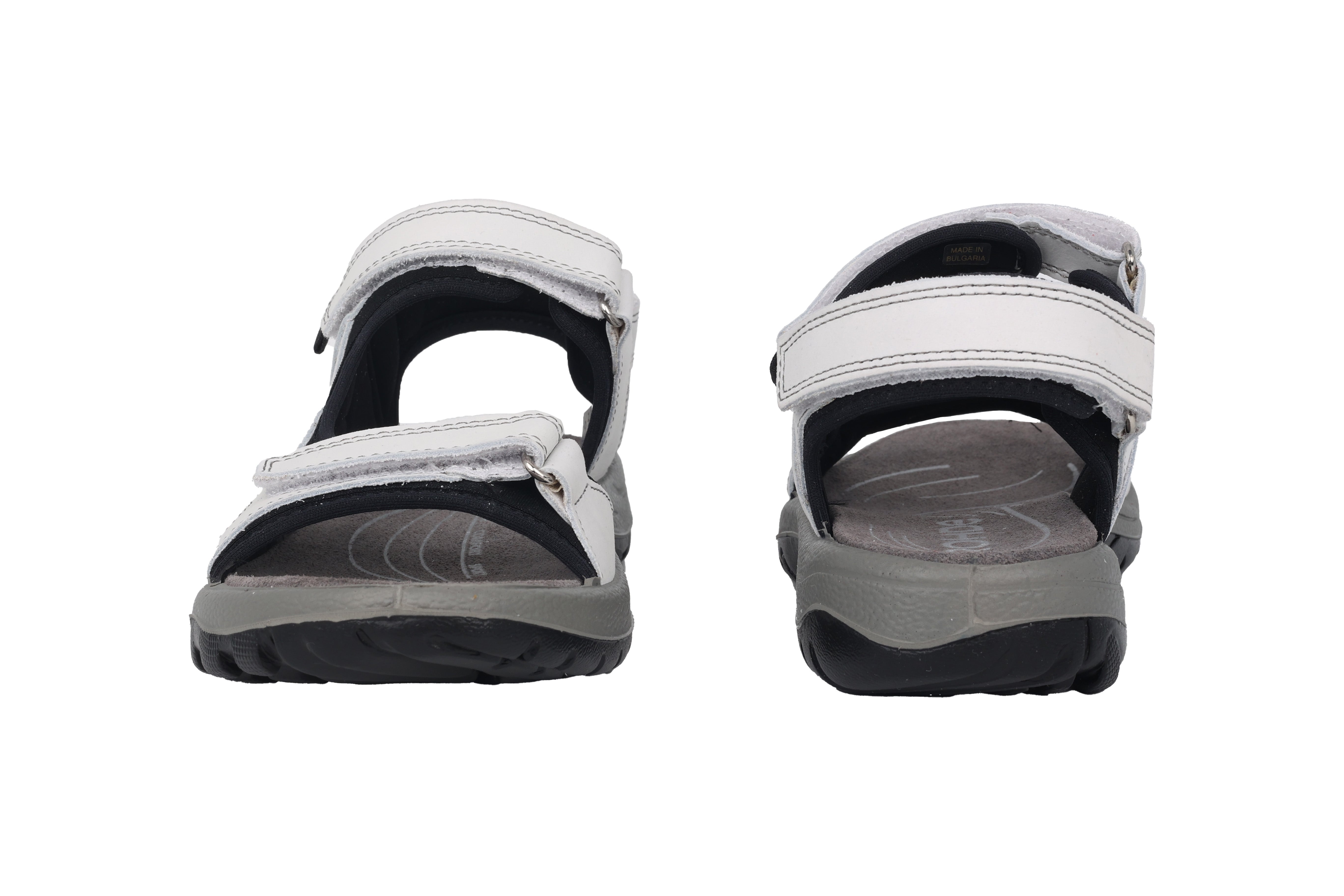 Dámské sandály 'Biella' - šedobílé