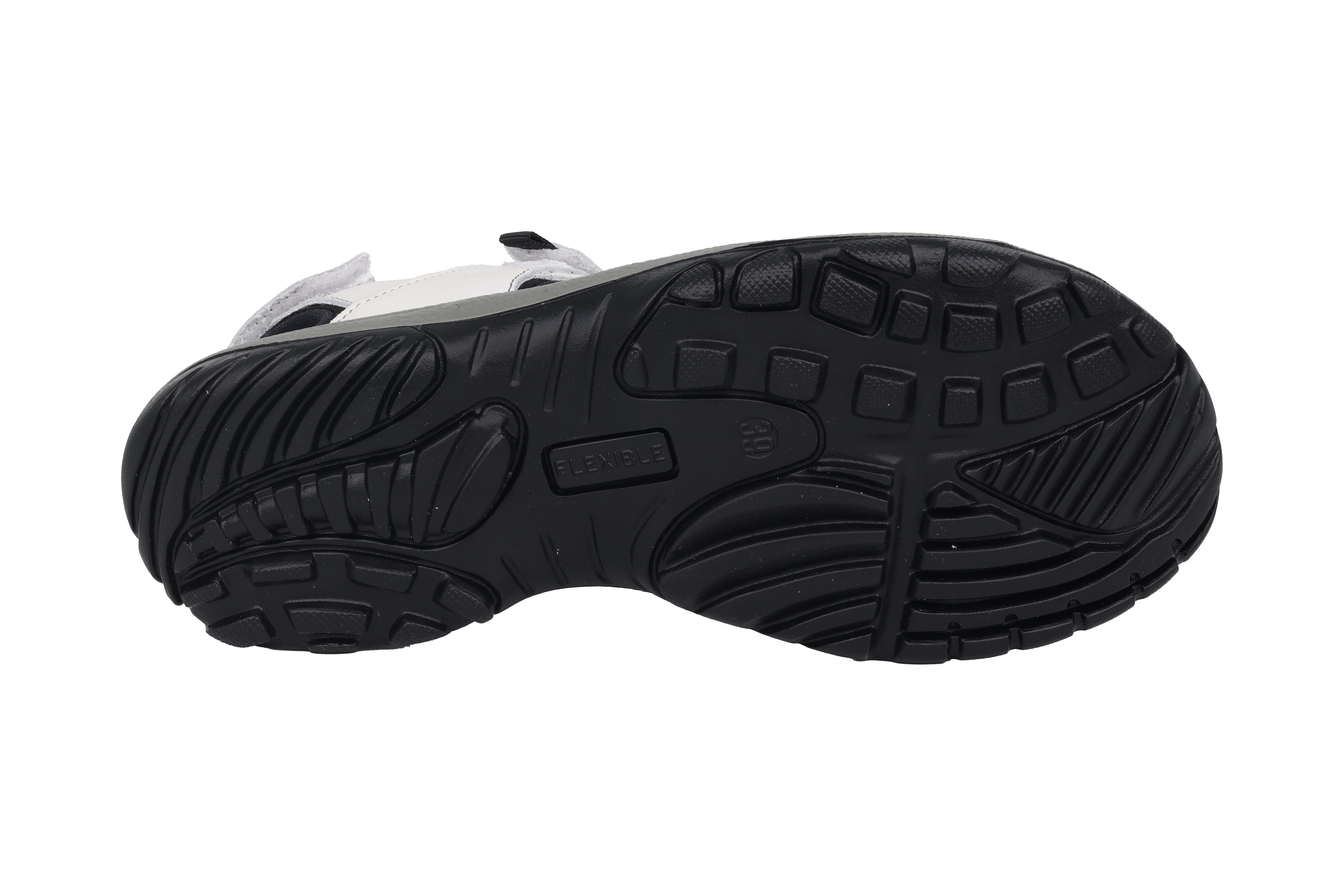 Dámské sandály 'Biella' - šedobílé