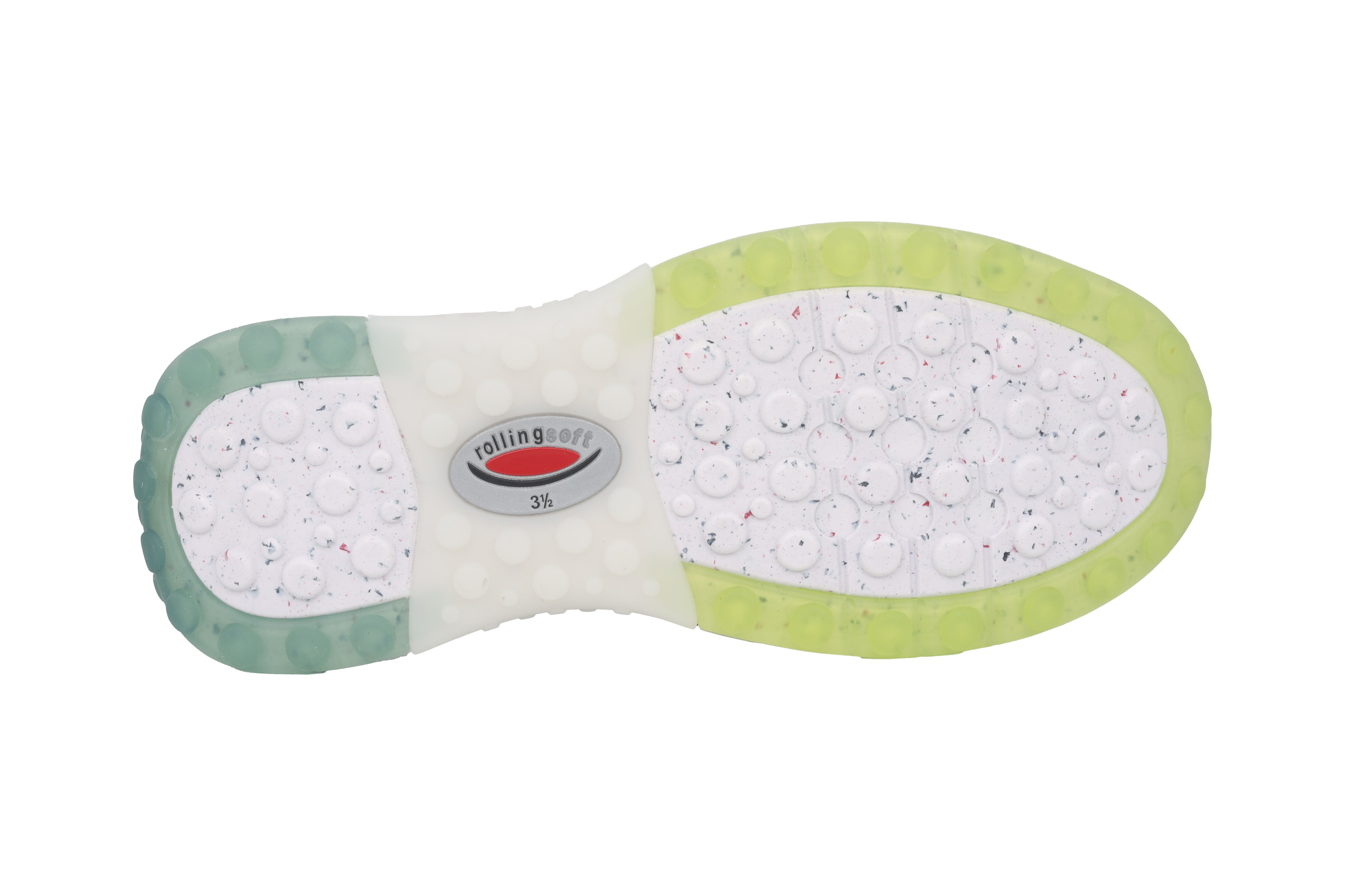 '26.996.51' zapatilla deportiva de mujer con cordones y ruedas -blanco