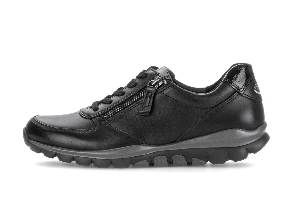 '0100.01.003' women's  low sneakers - black