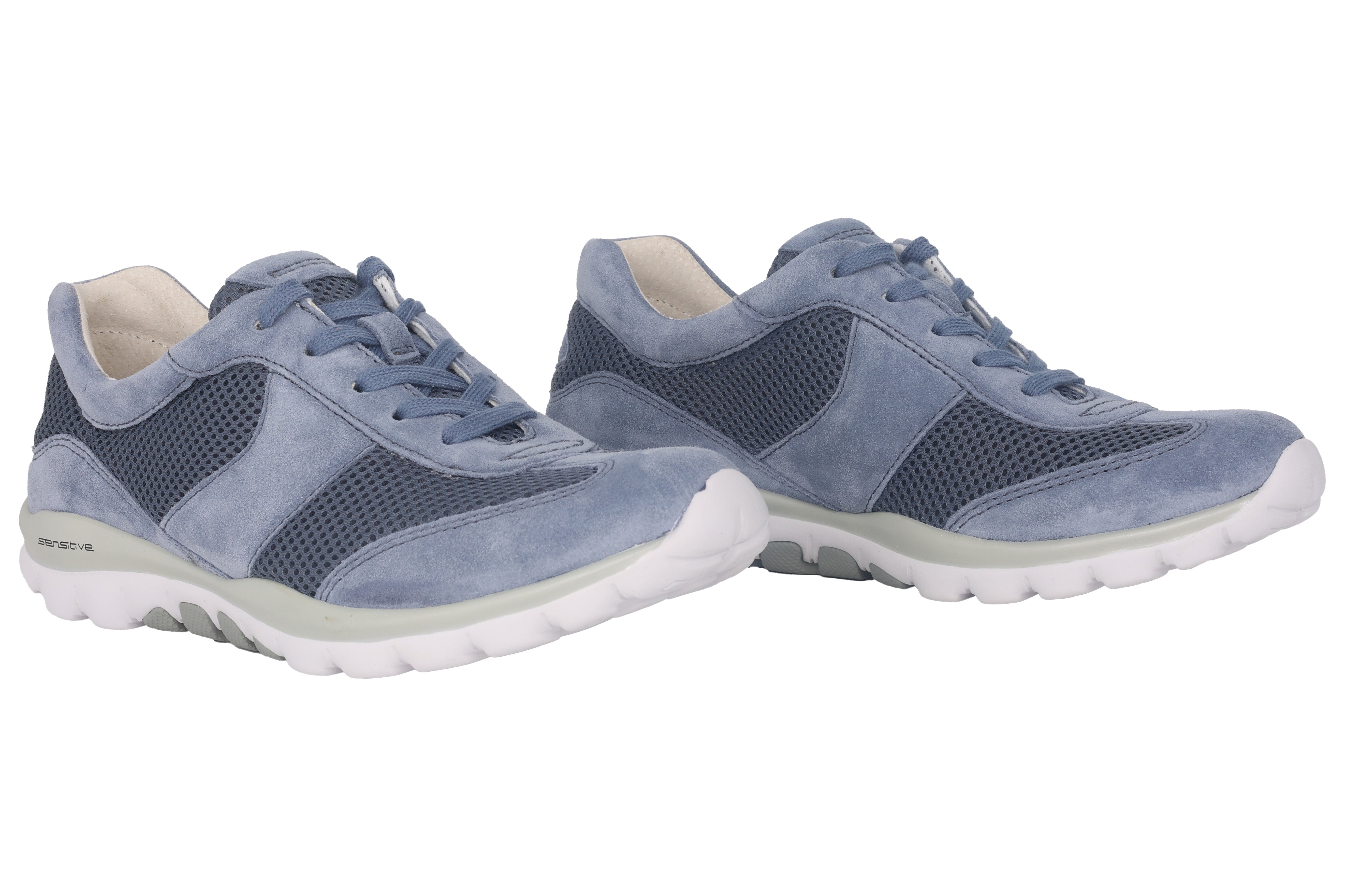 Perforierte Rollschuhe „66.966.26“ für Damen – blau