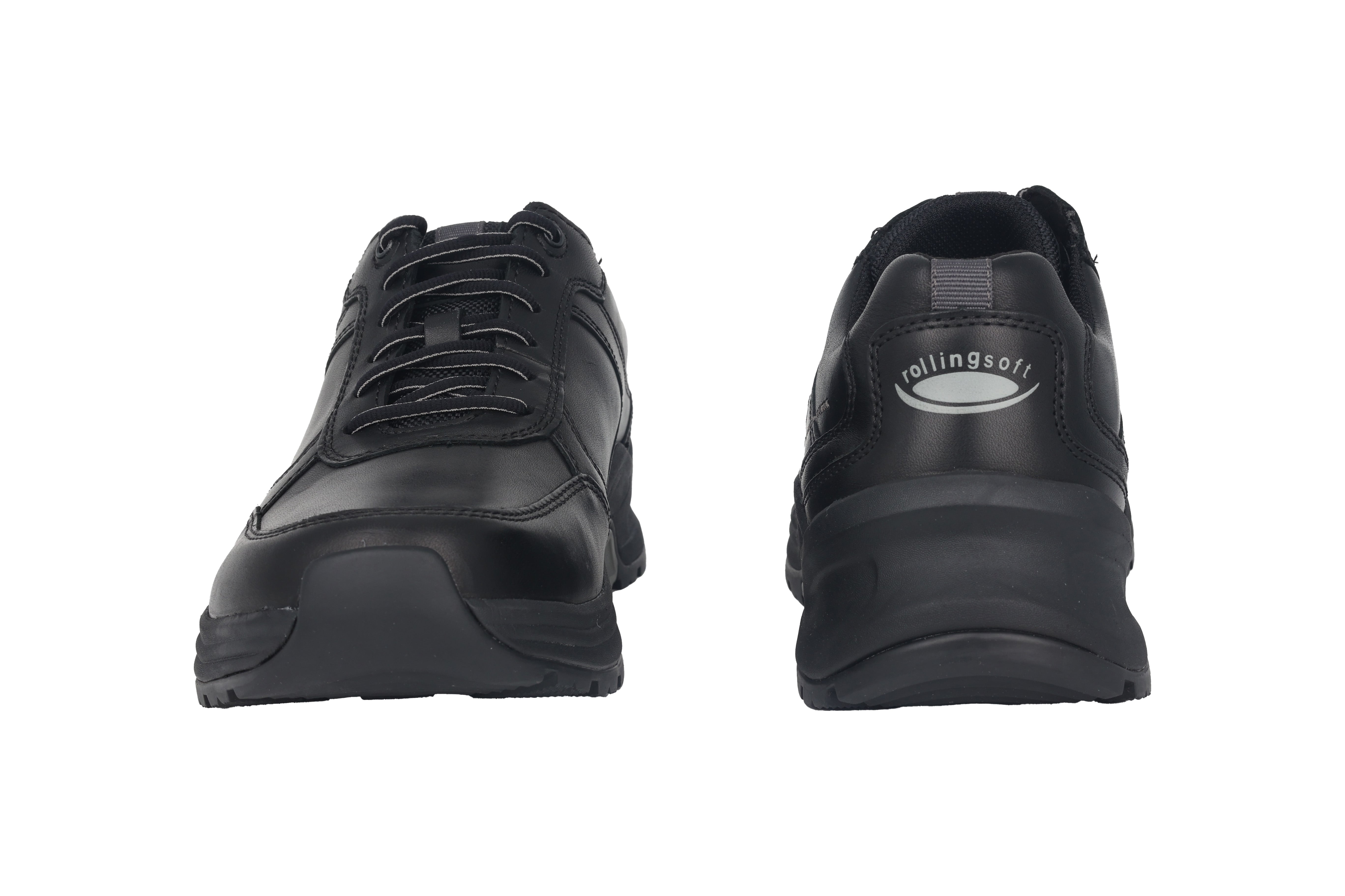 Sneaker stringata da passeggio da uomo '8007.10.01' - Nera