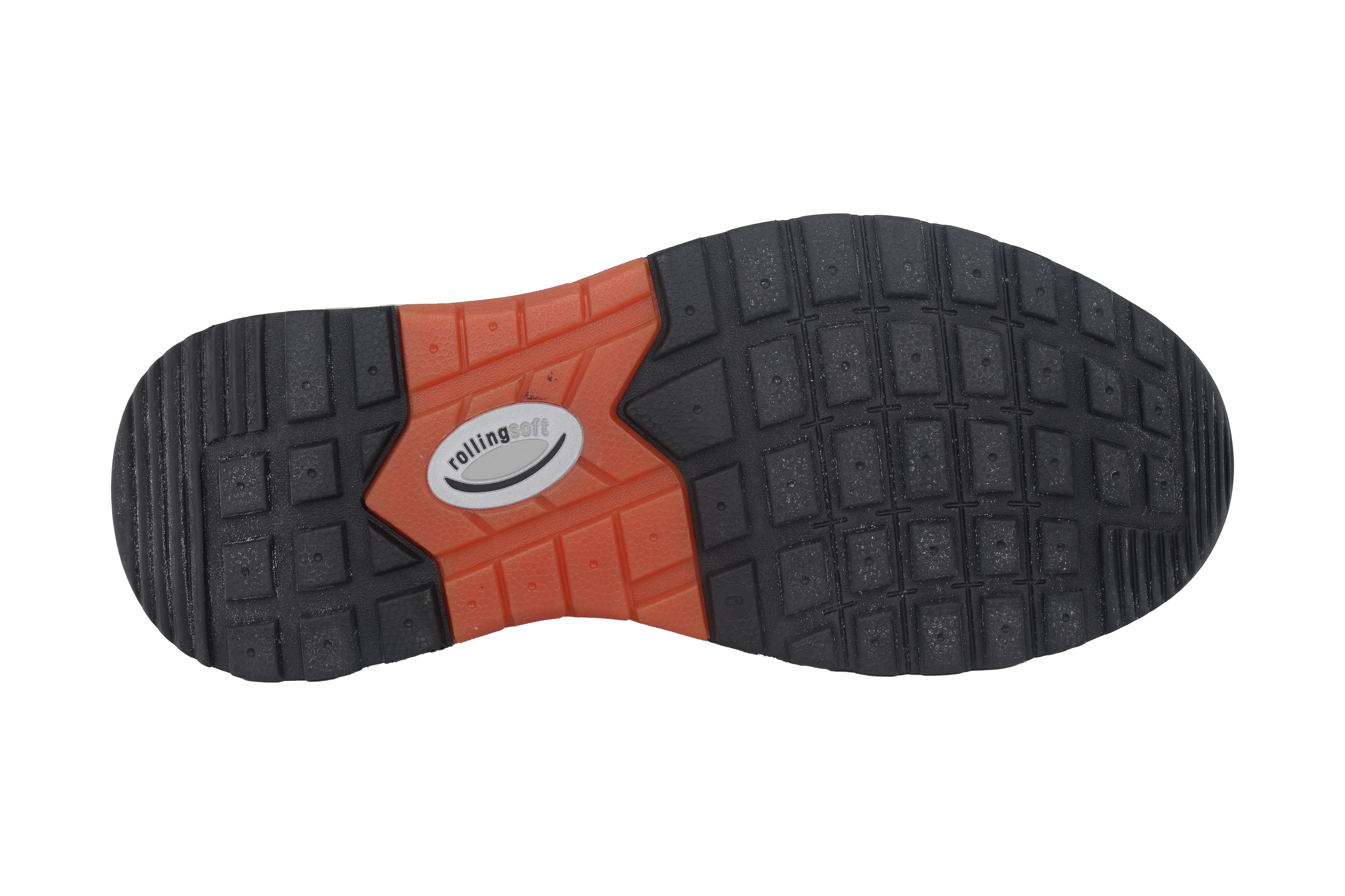 '8002.10.04' Chaussure de marche à lacets à roulettes pour hommes - Marron