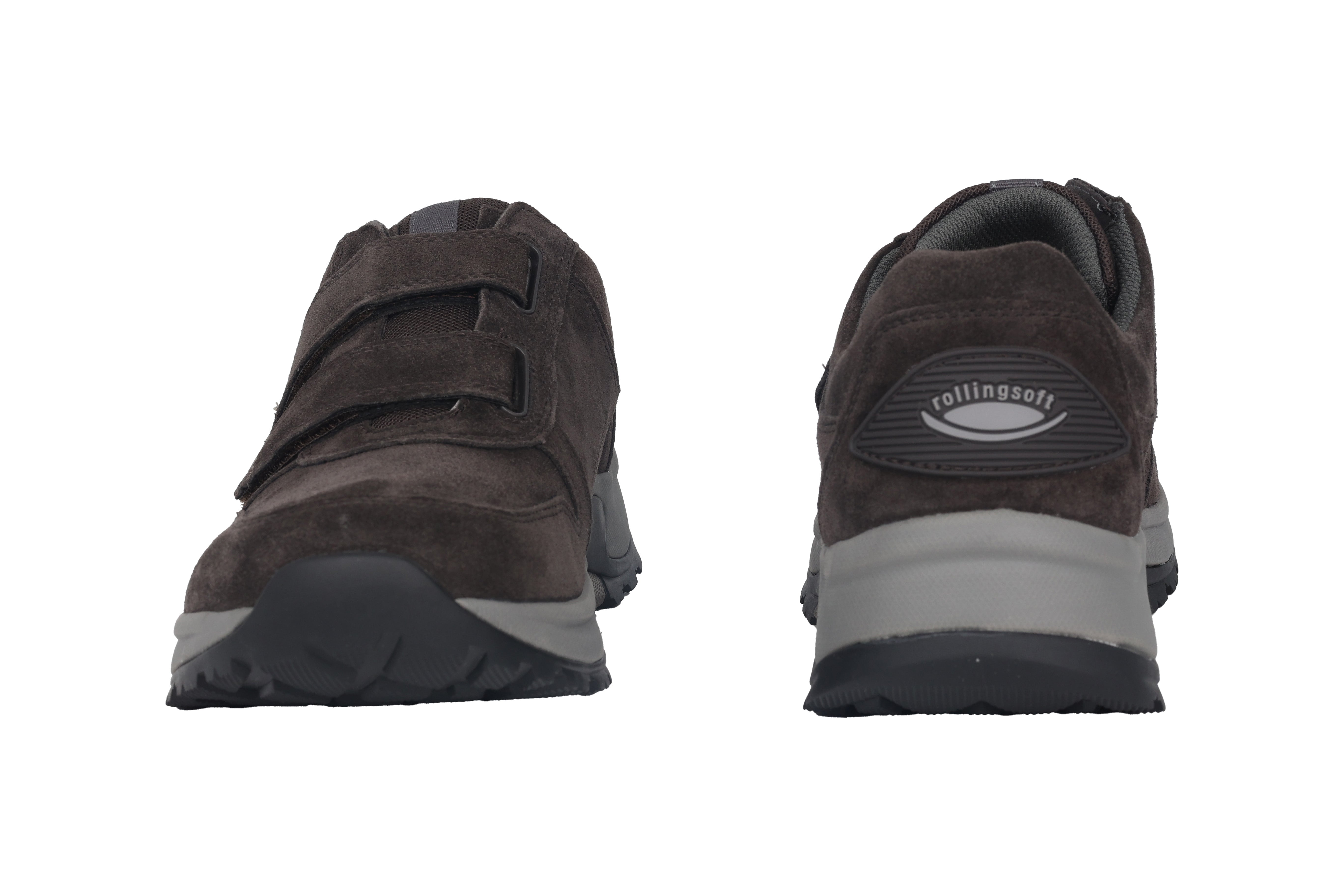 '8000.16.07' herresko med rullestrop - brun