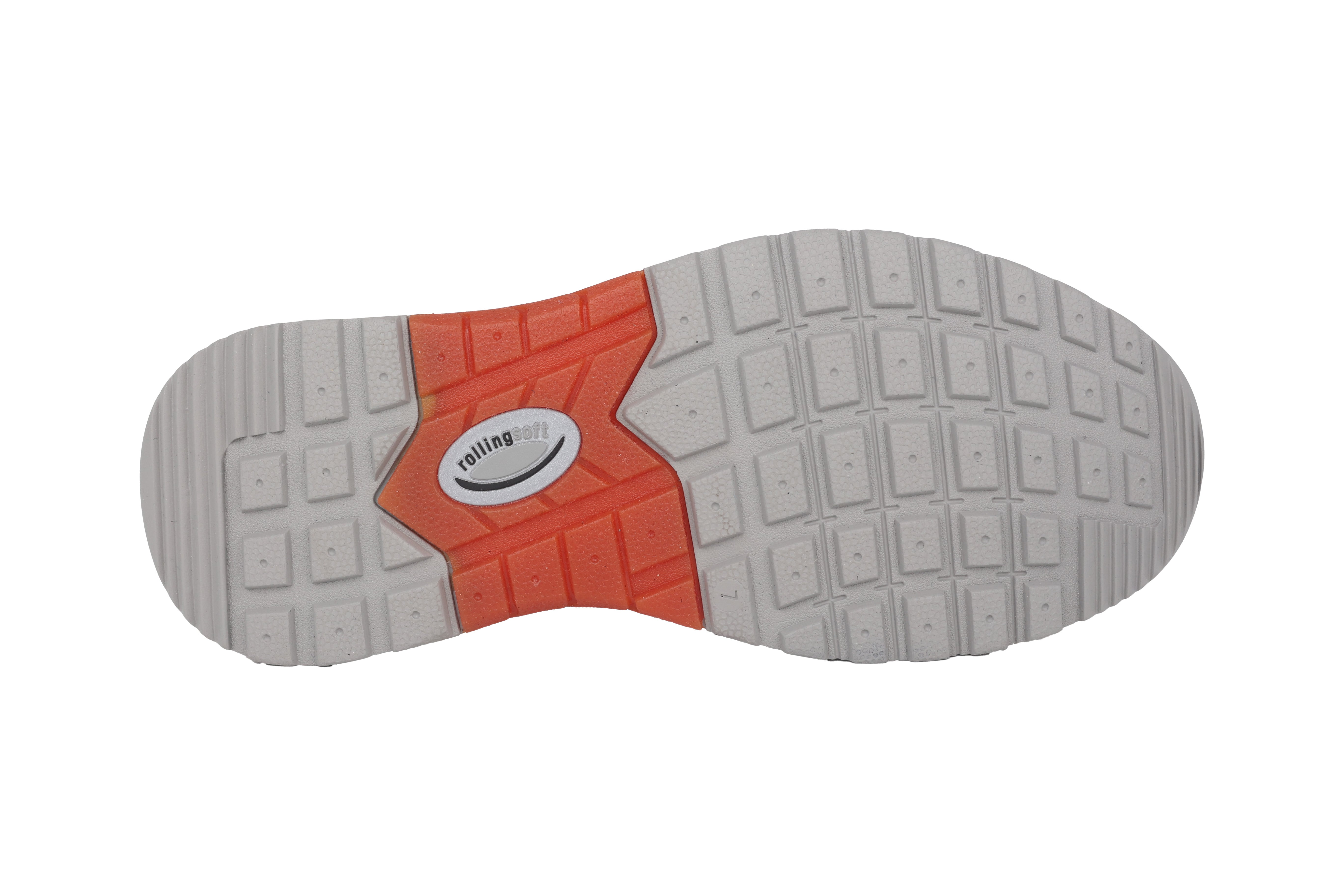 '8002.11.04' wandelende, oprolbare herensneaker met veters - blauw