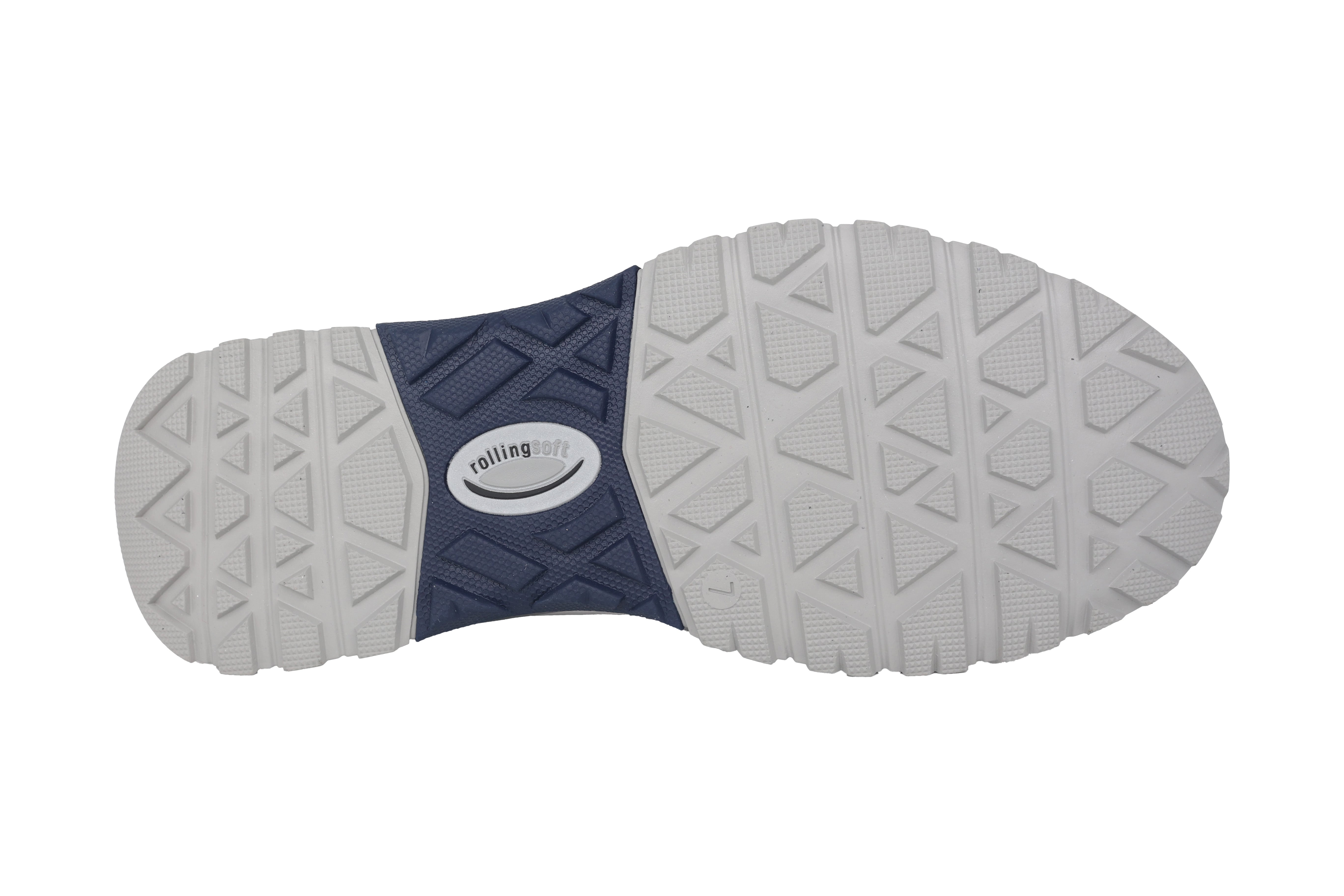 Męskie sznurowane tenisówki na kółkach „8000.14.02” – szare