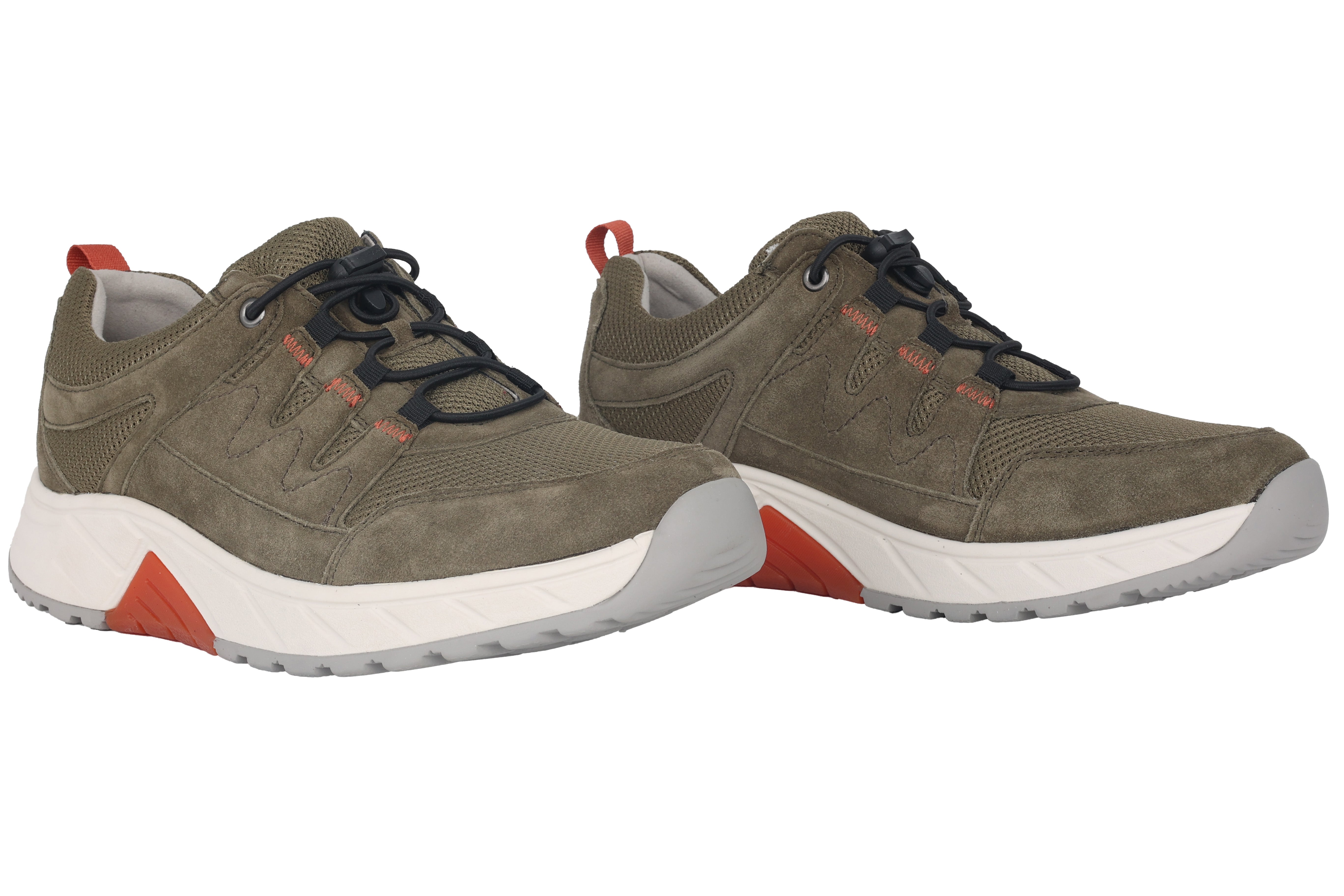 '8002.11.03' pánské vycházkové běžecké rolovací šněrovací tenisky – zelené