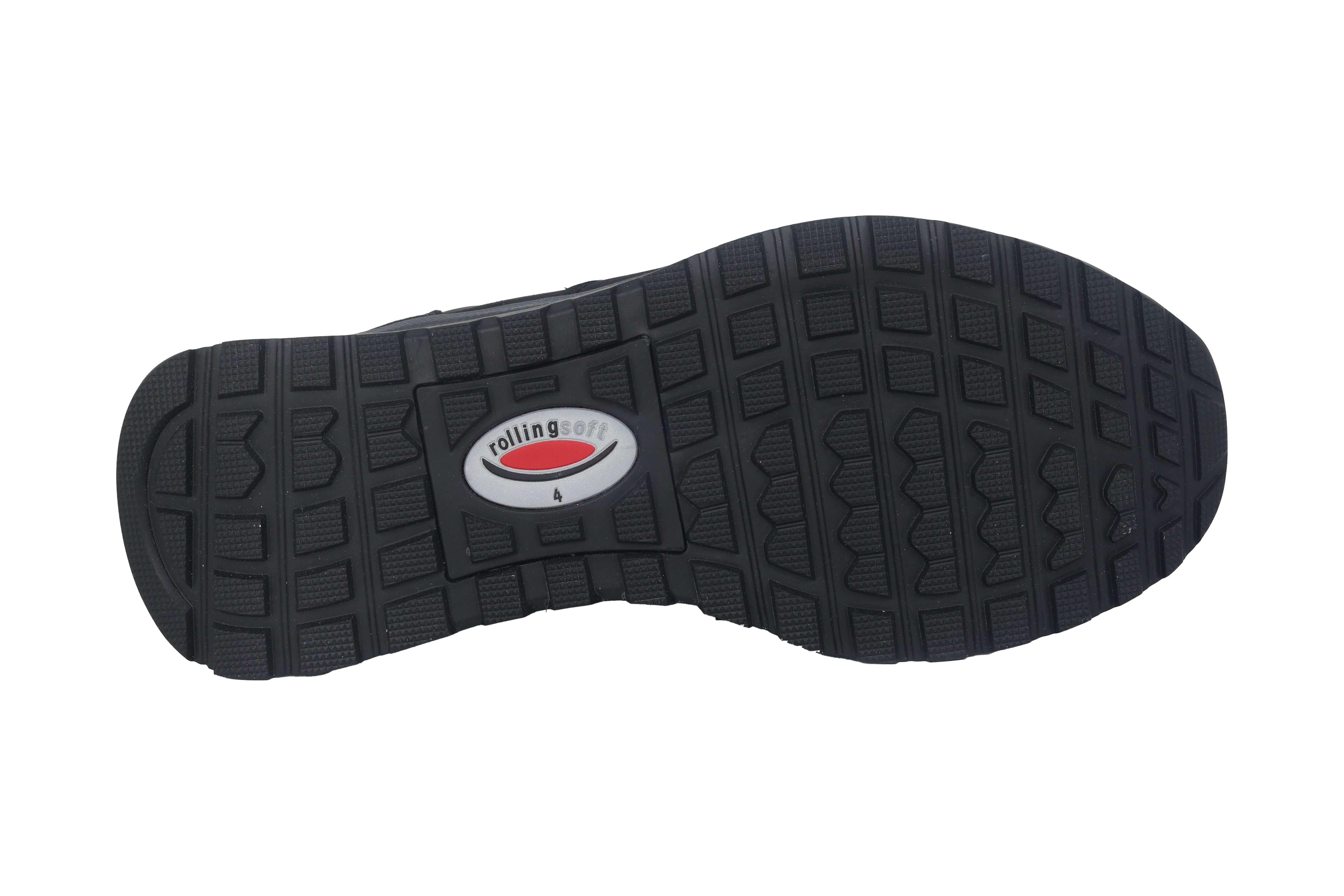 '76.805.47' Bottine de marche à roulettes doublée chaude pour femme - Noir