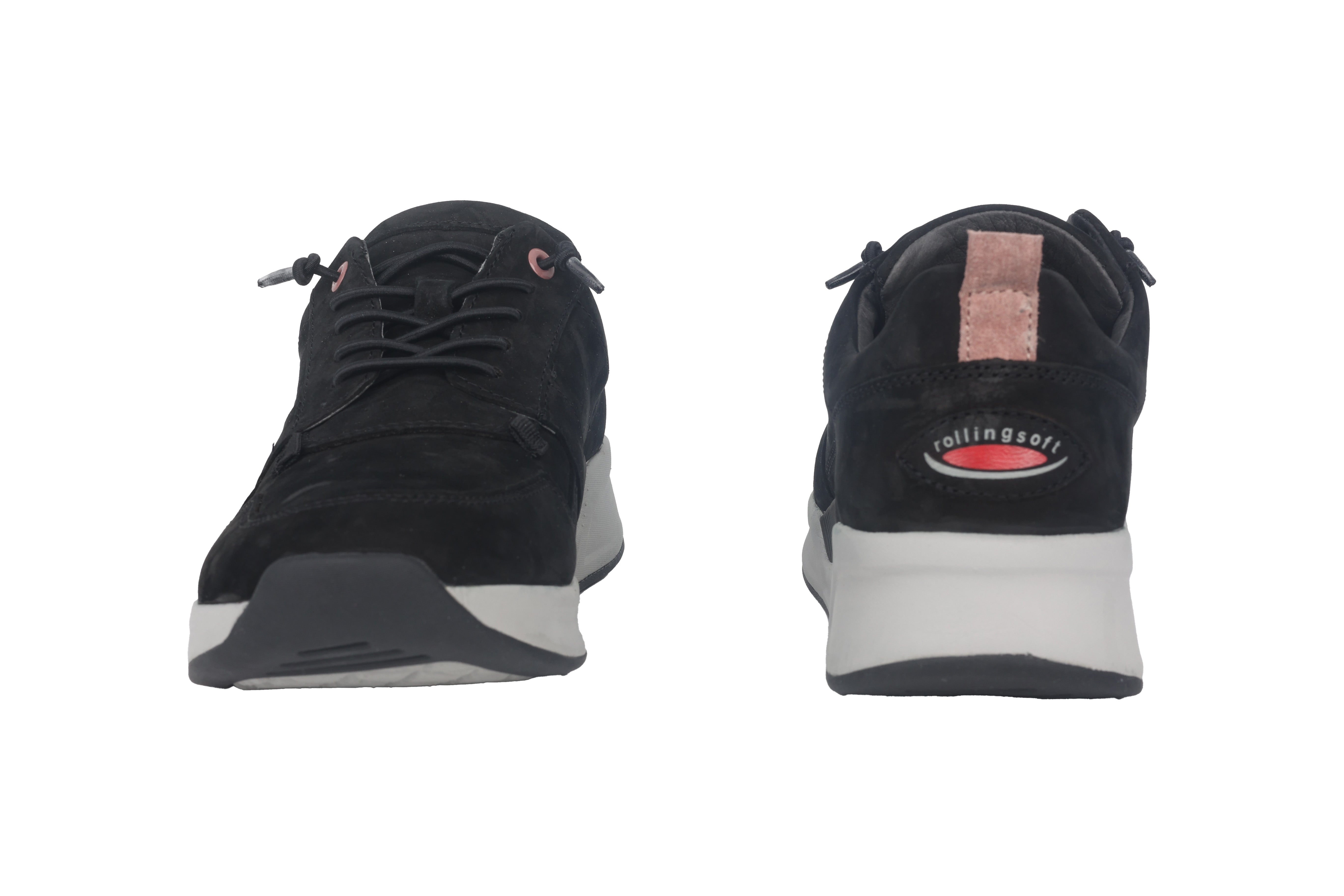 '96.955.47' women's walking rolling sneaker - black