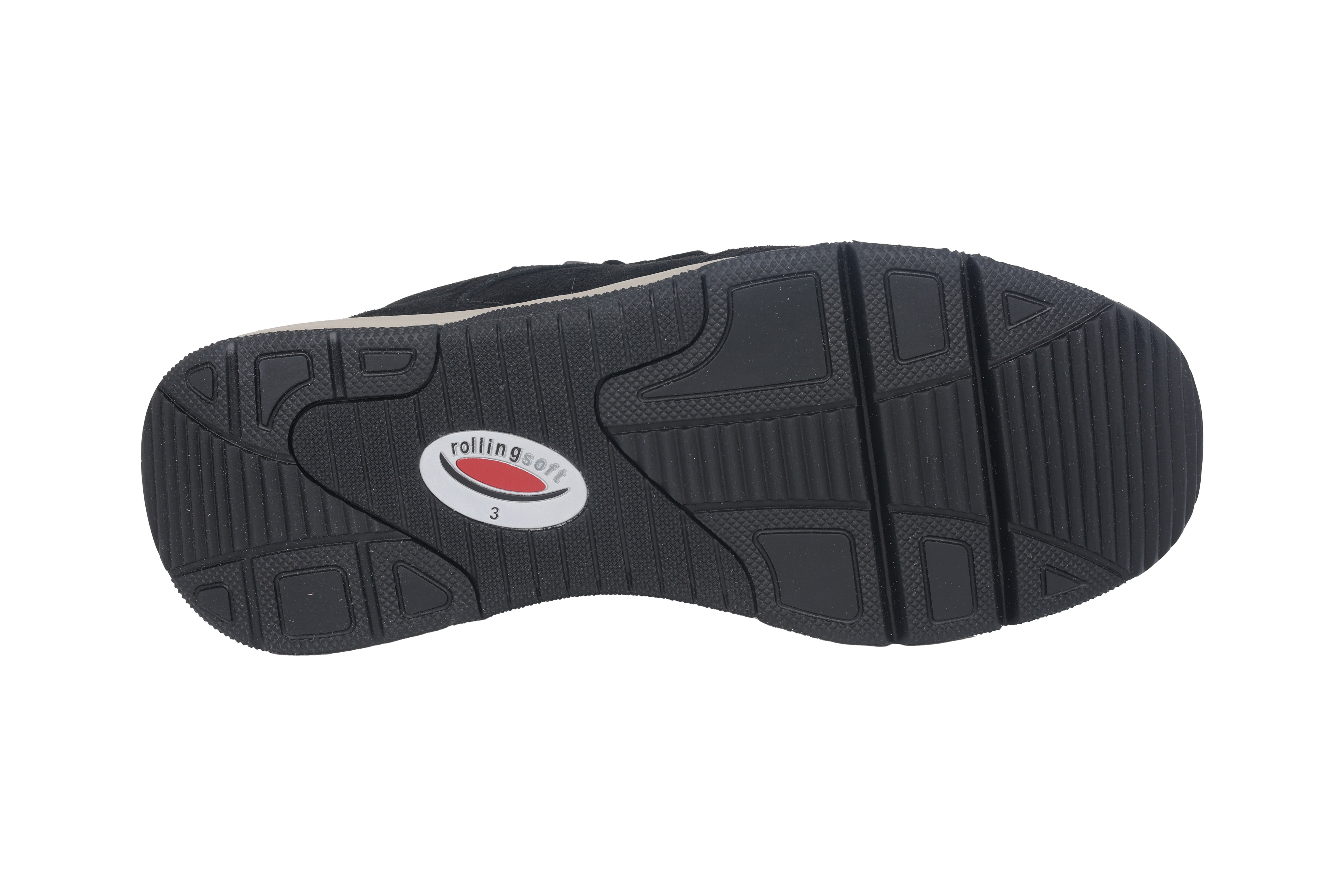 '56.897.47' women's walking rolling sneaker - black