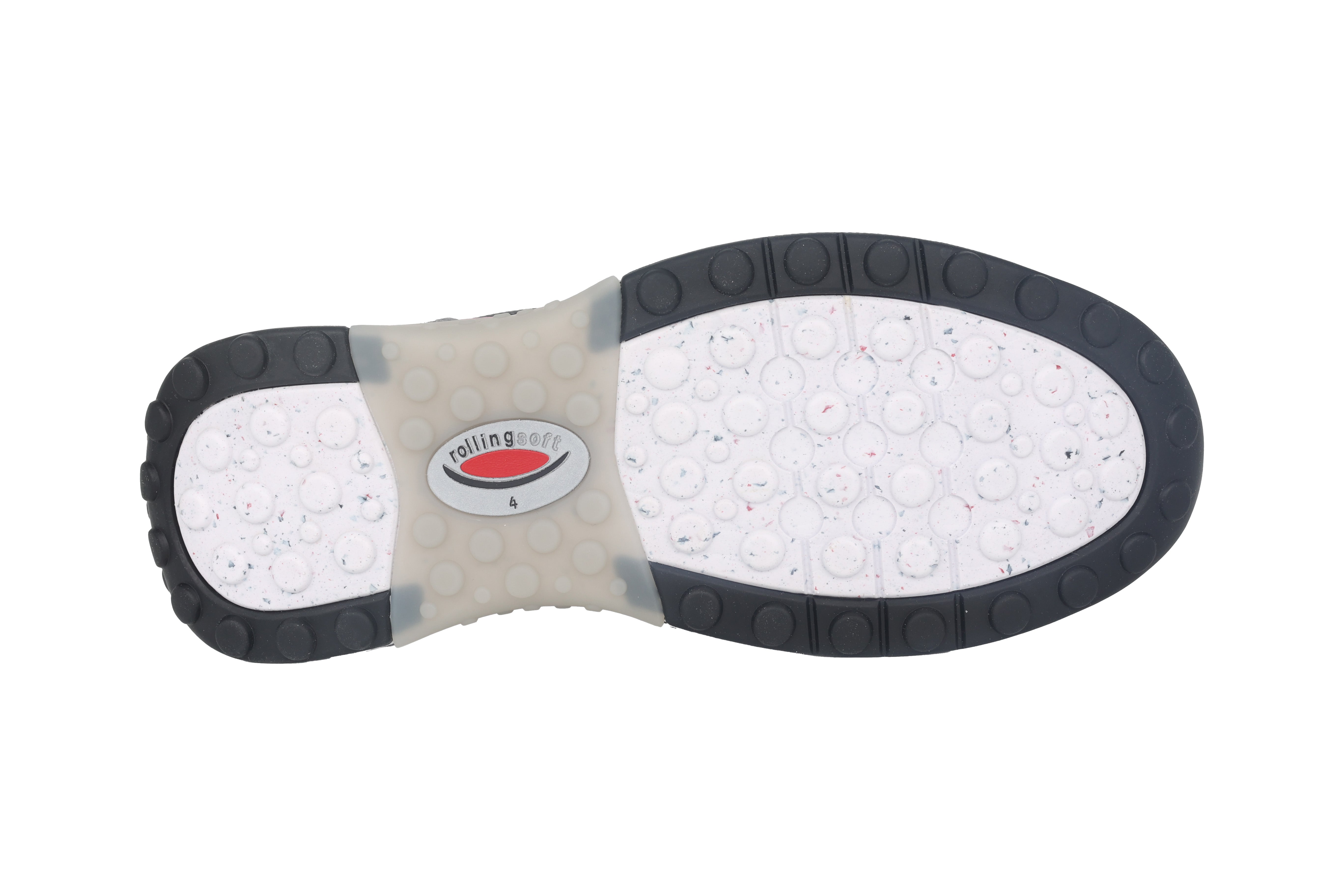 Rollende damessneaker '26.995.27' - Zwart