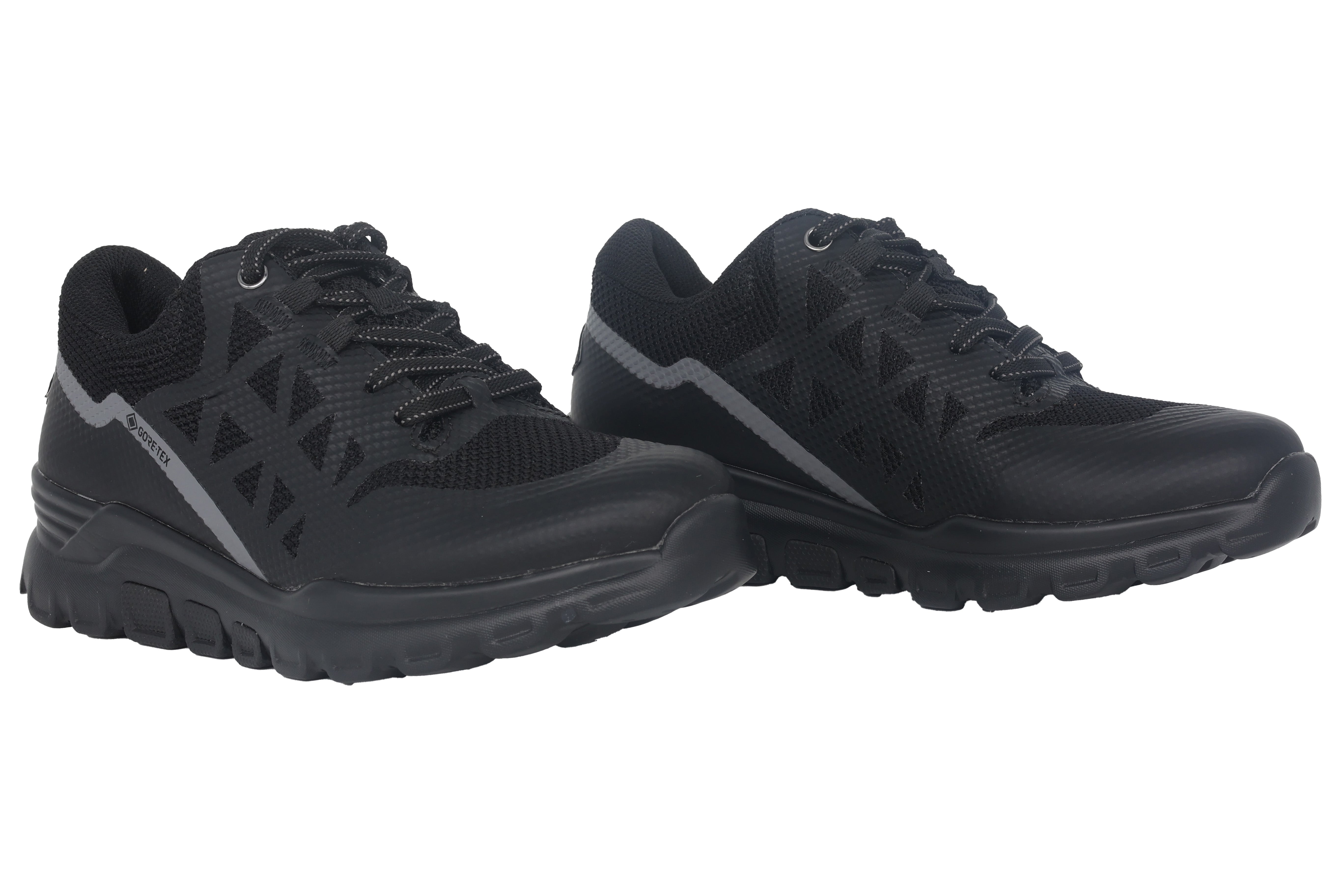'96.989.57' women's waterproof walking rolling sneaker - Black
