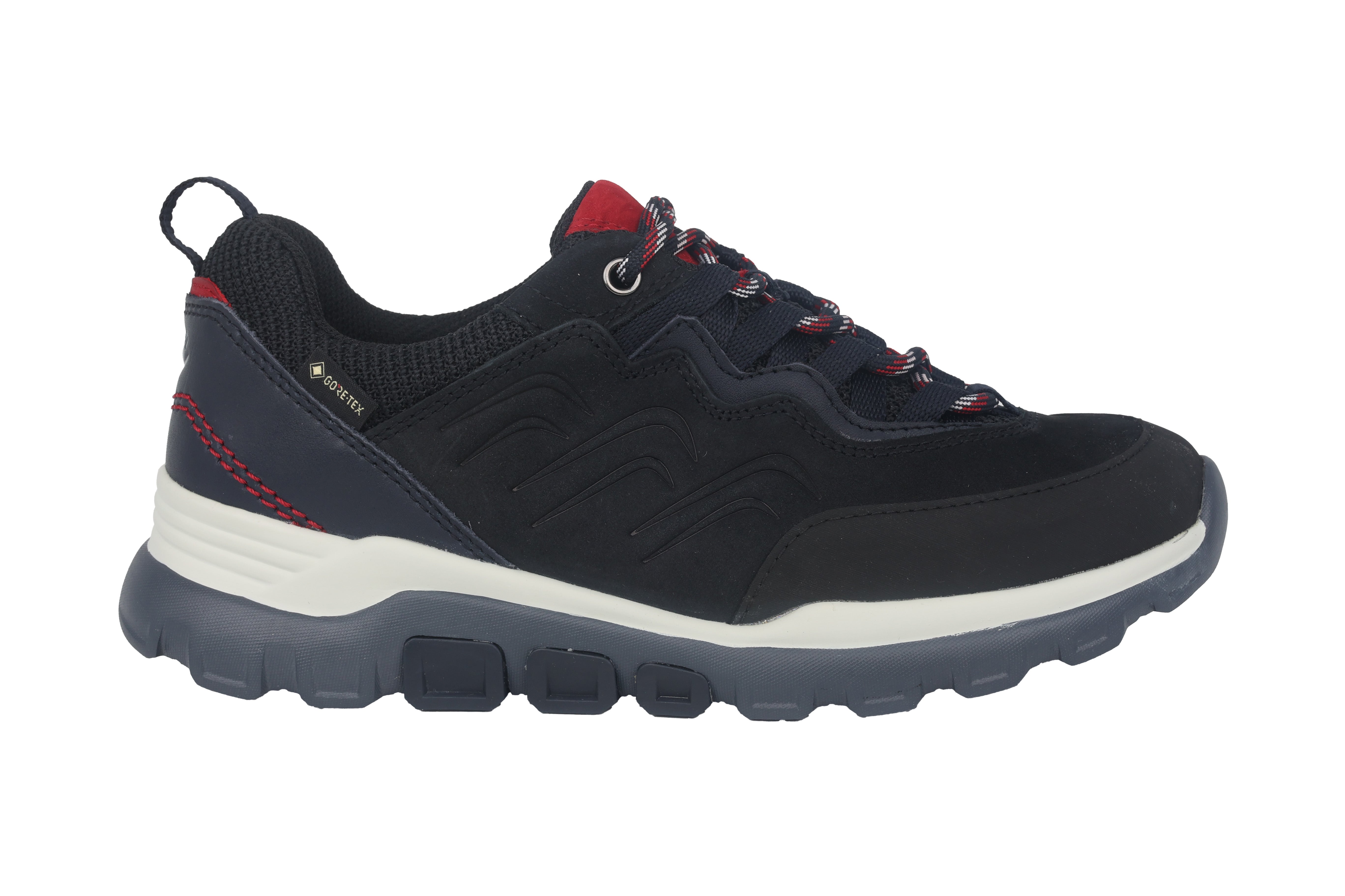 Scarpe stringate da passeggio impermeabili da donna '96.927.46' - Blu