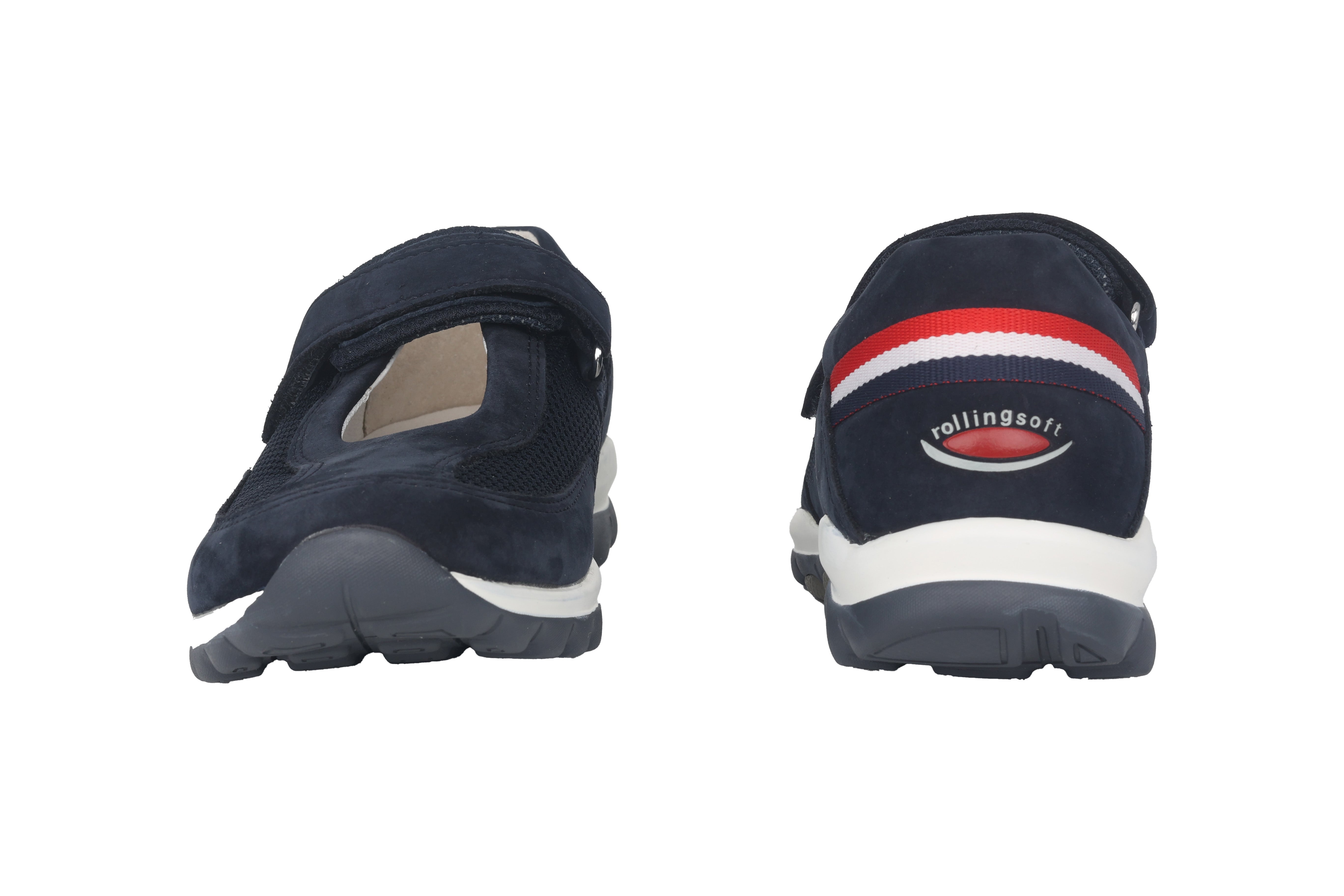 Damesloopschoen '26.962.46' met rolband - blauw