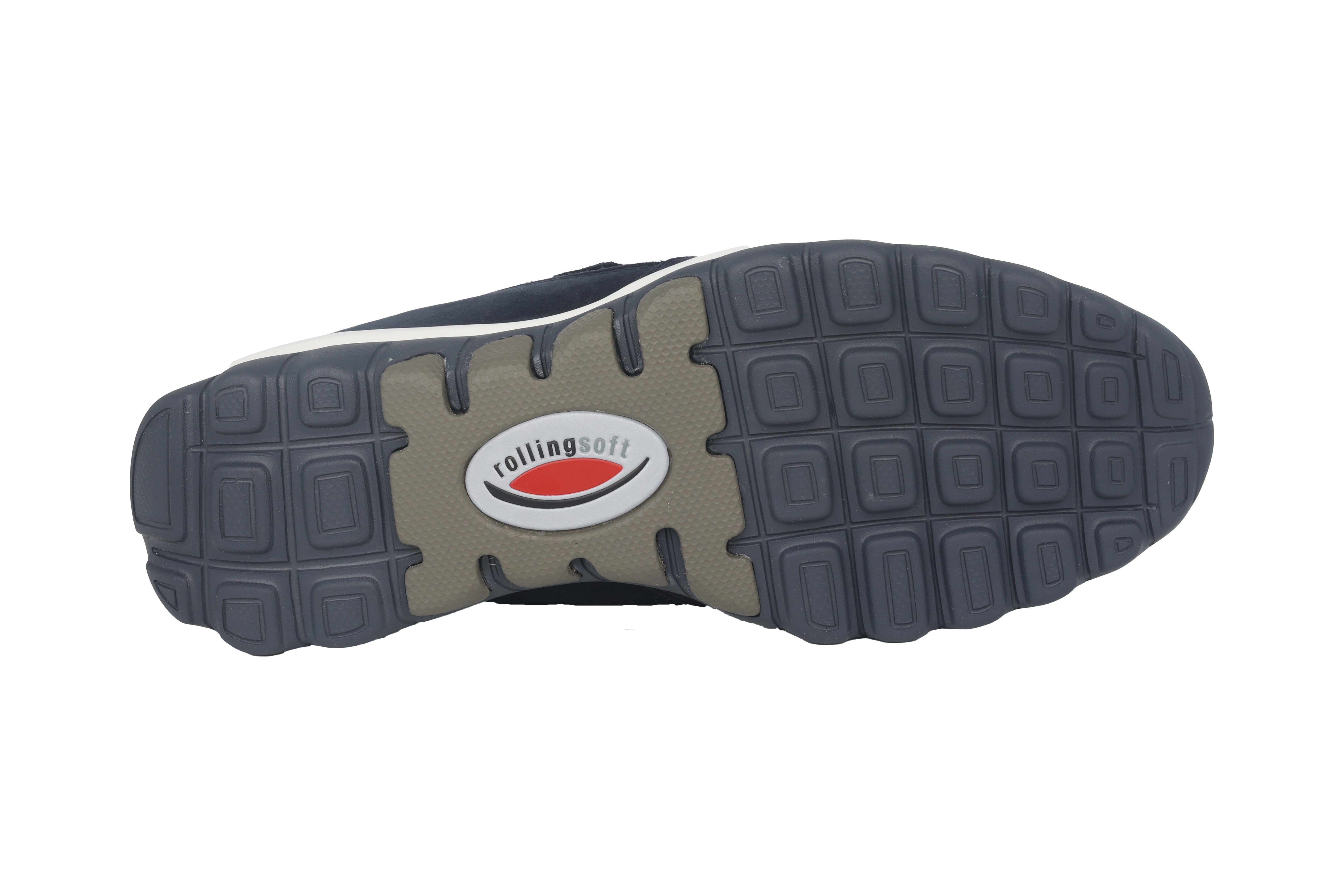 Damesloopschoen '26.962.46' met rolband - blauw