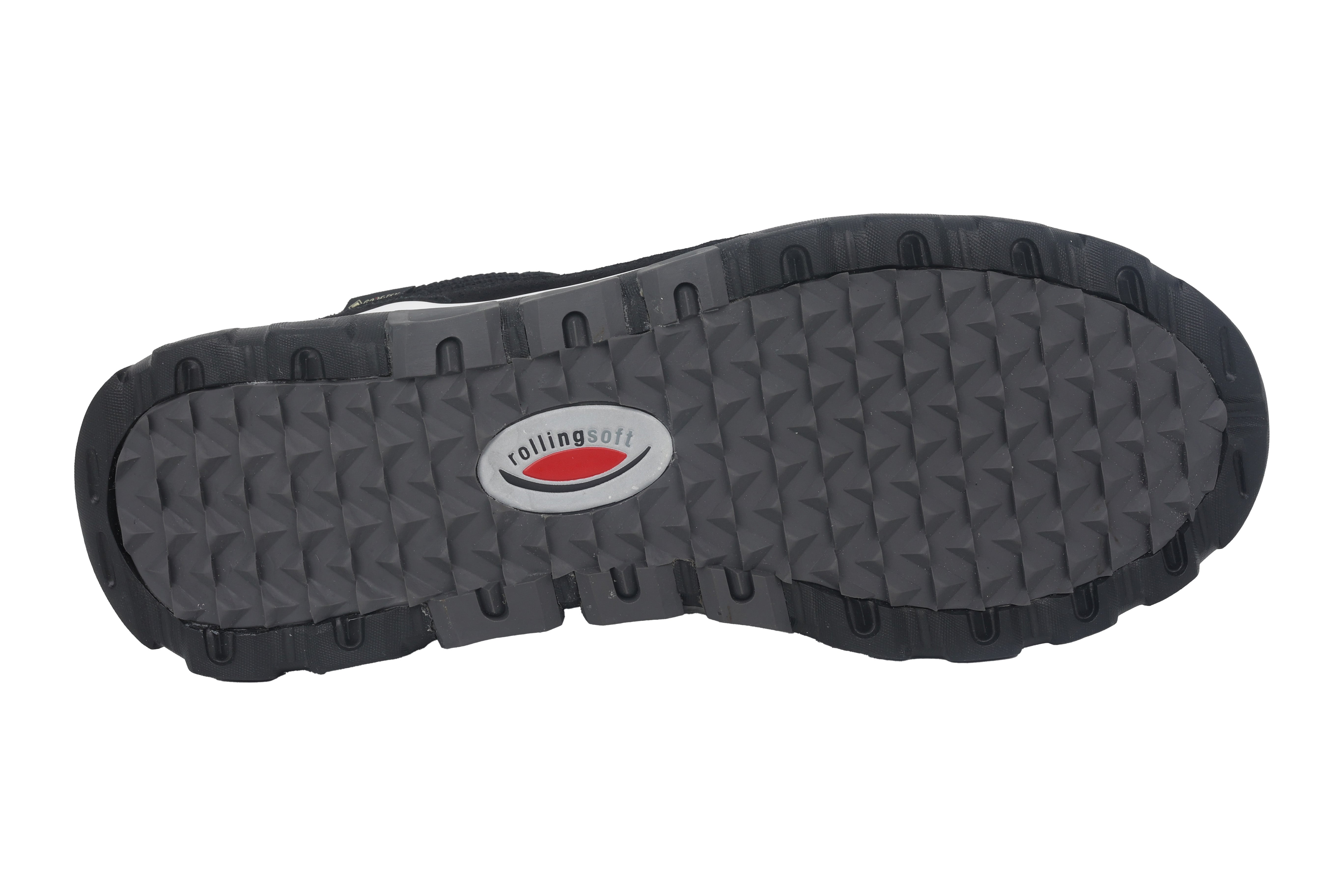 '96.924.47' zapatilla con ruedas impermeable para mujer - negro