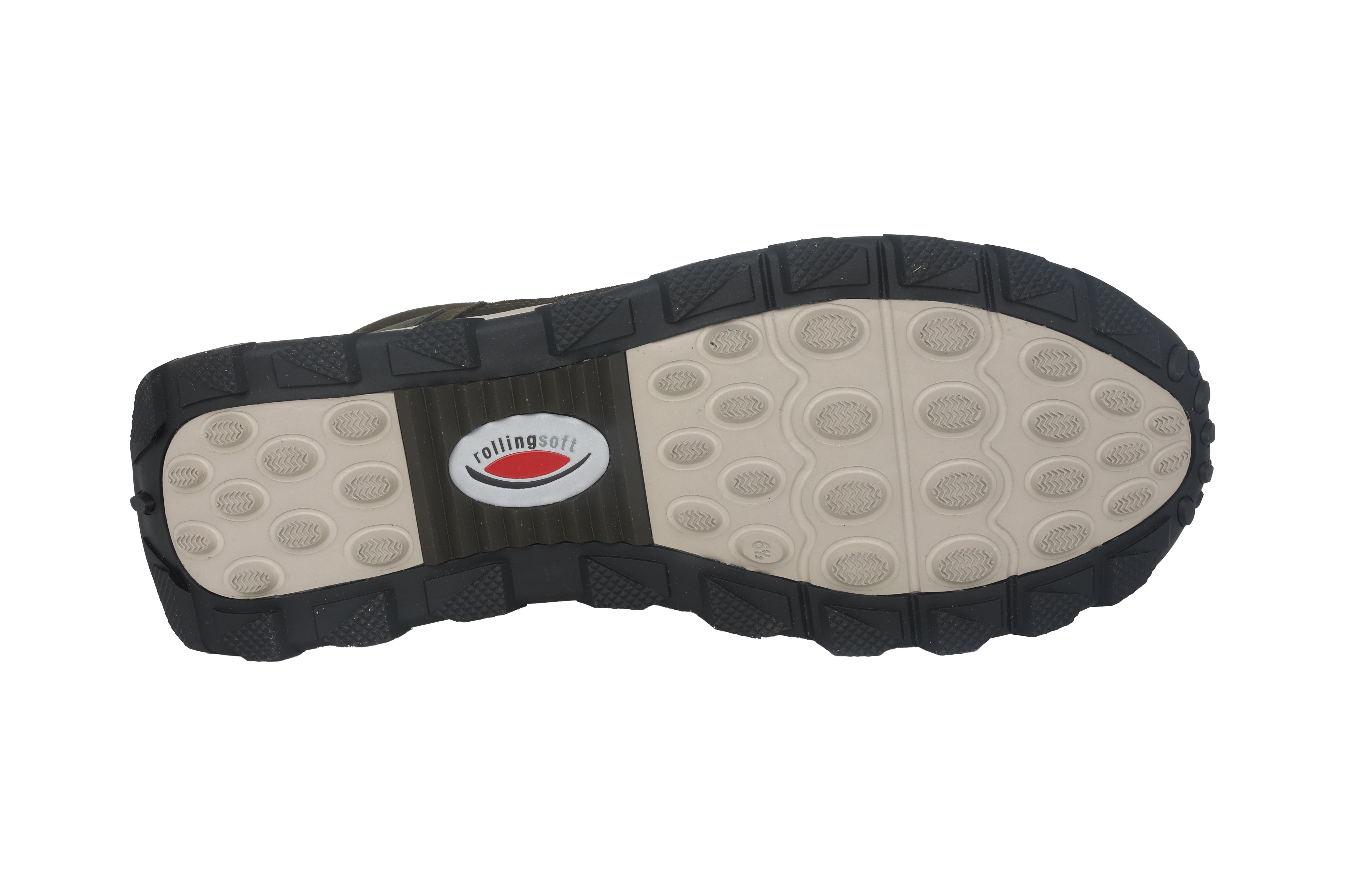 '96.876.31' women's waterproof walking rolling ankle boot - Green